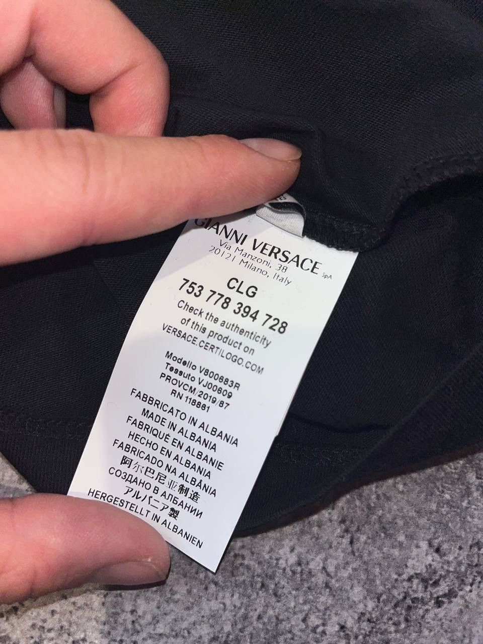 Versace × Versus Versace Versace Black T-Shirt – Size L Size US L / EU 52-54 / 3 - 6 Thumbnail