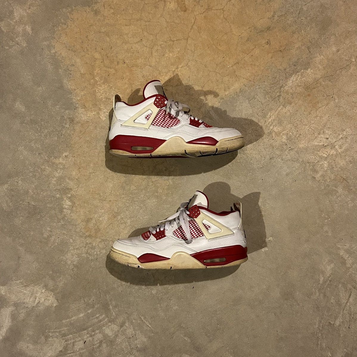 image of Jordan Nike Air Jordan 4 Retro Alternate 89 2016 Us 10 Shoes in White, Men's