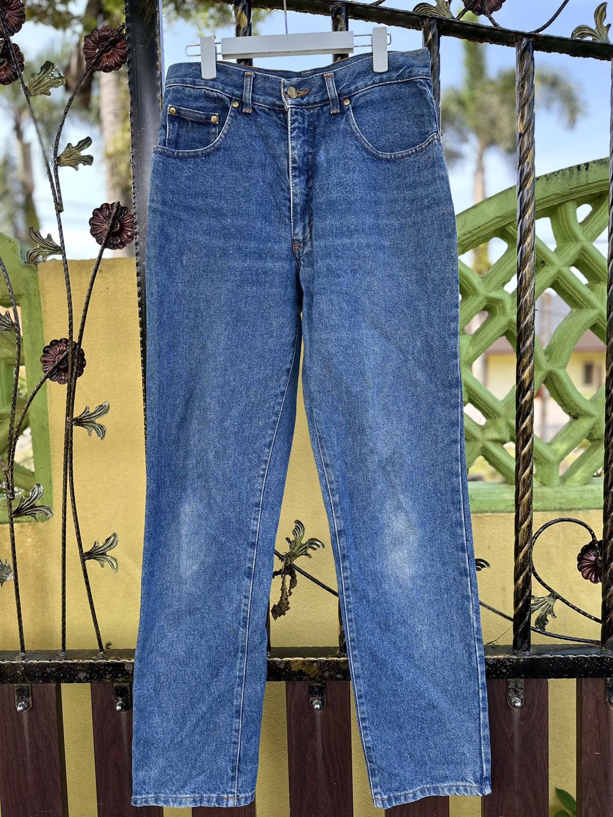 If Six Was Nine Designer Italy💥 Mcm Denim Simple Style💥 Size US 30 / EU 46 - 3 Thumbnail