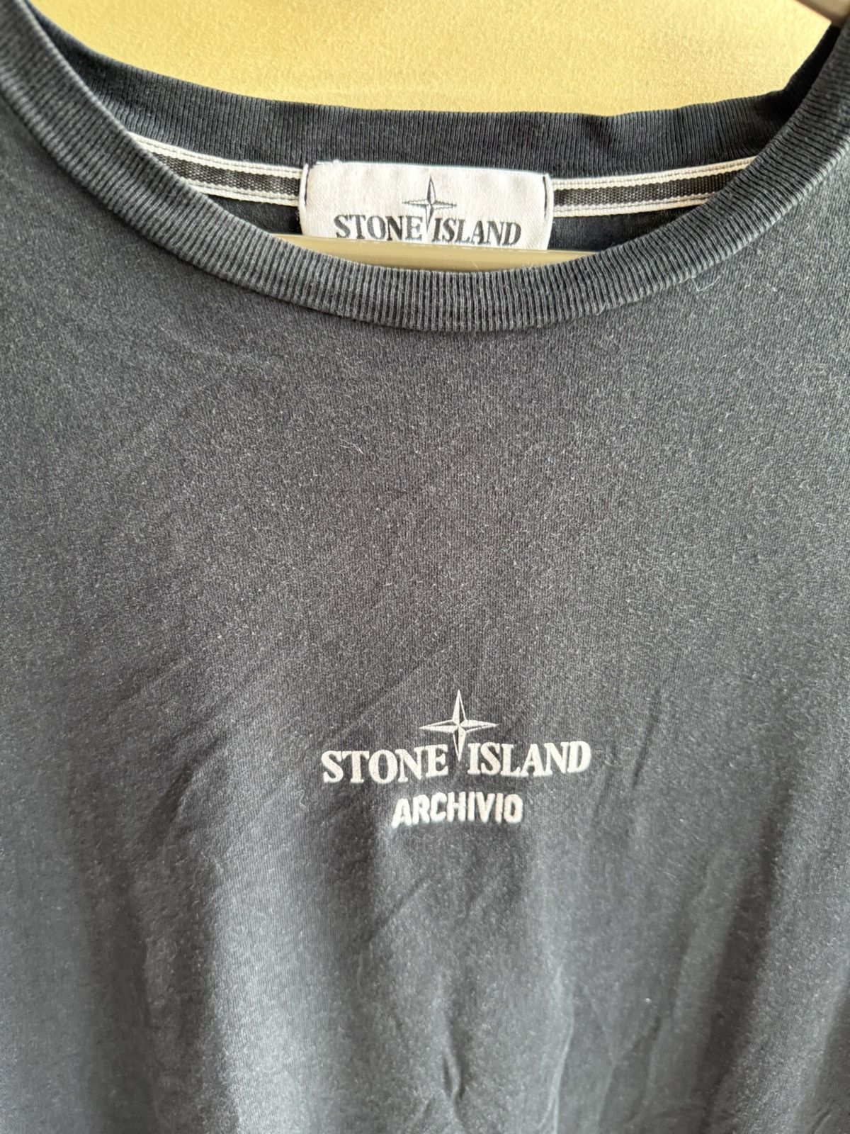 Stone Island STONE ISLAND ARCHIVIO LONGSLEEVE SIZE M BLACK ORIGINAL LOOK Size US M / EU 48-50 / 2 - 4 Thumbnail
