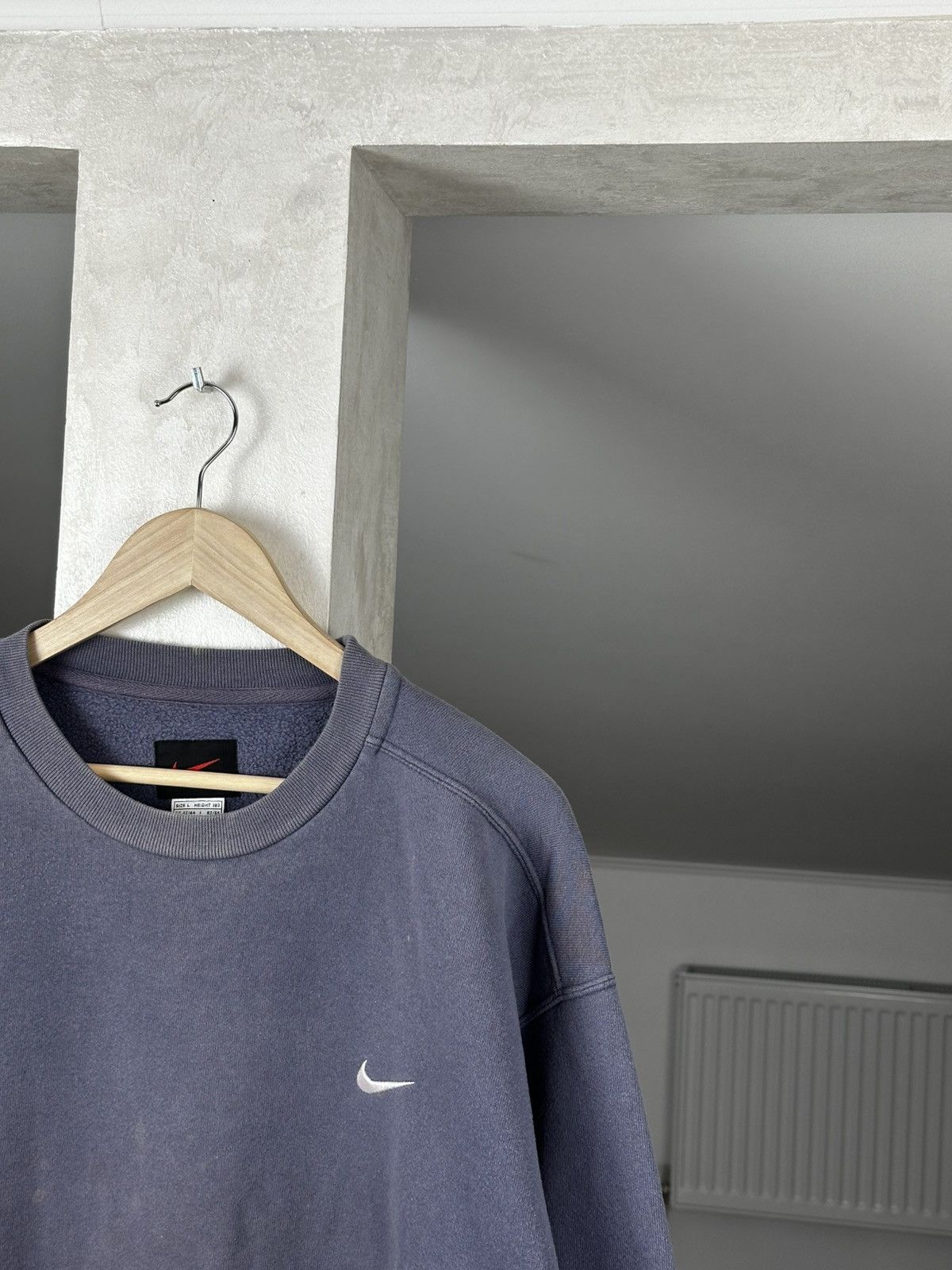 Nike Nike Vintage Y2K Swoosh Boxy Sweatshirt Size US L / EU 52-54 / 3 - 3 Thumbnail