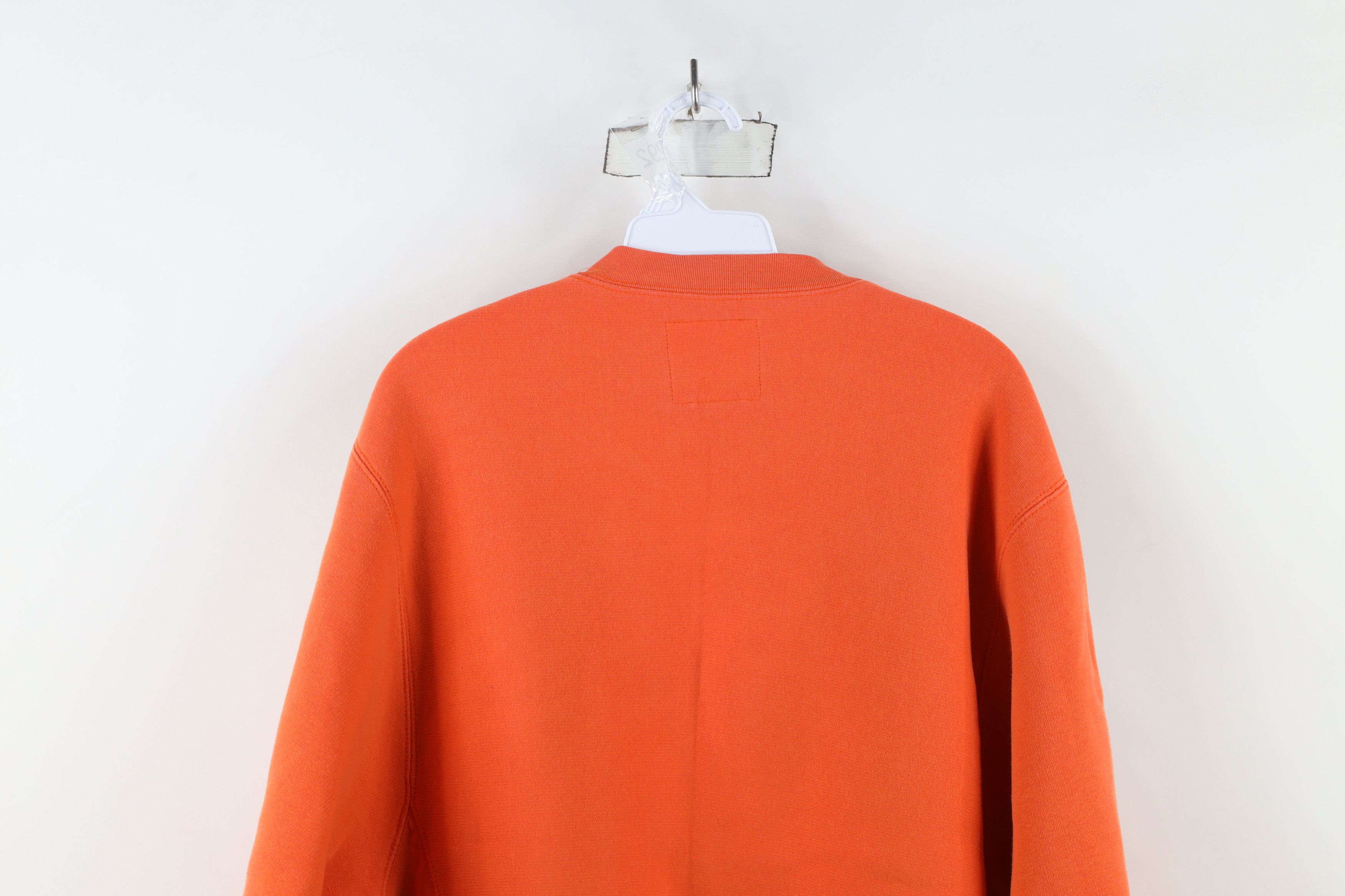 Vintage Vintage 90s Bowling Green State University Sweatshirt Orange Size US L / EU 52-54 / 3 - 12 Thumbnail