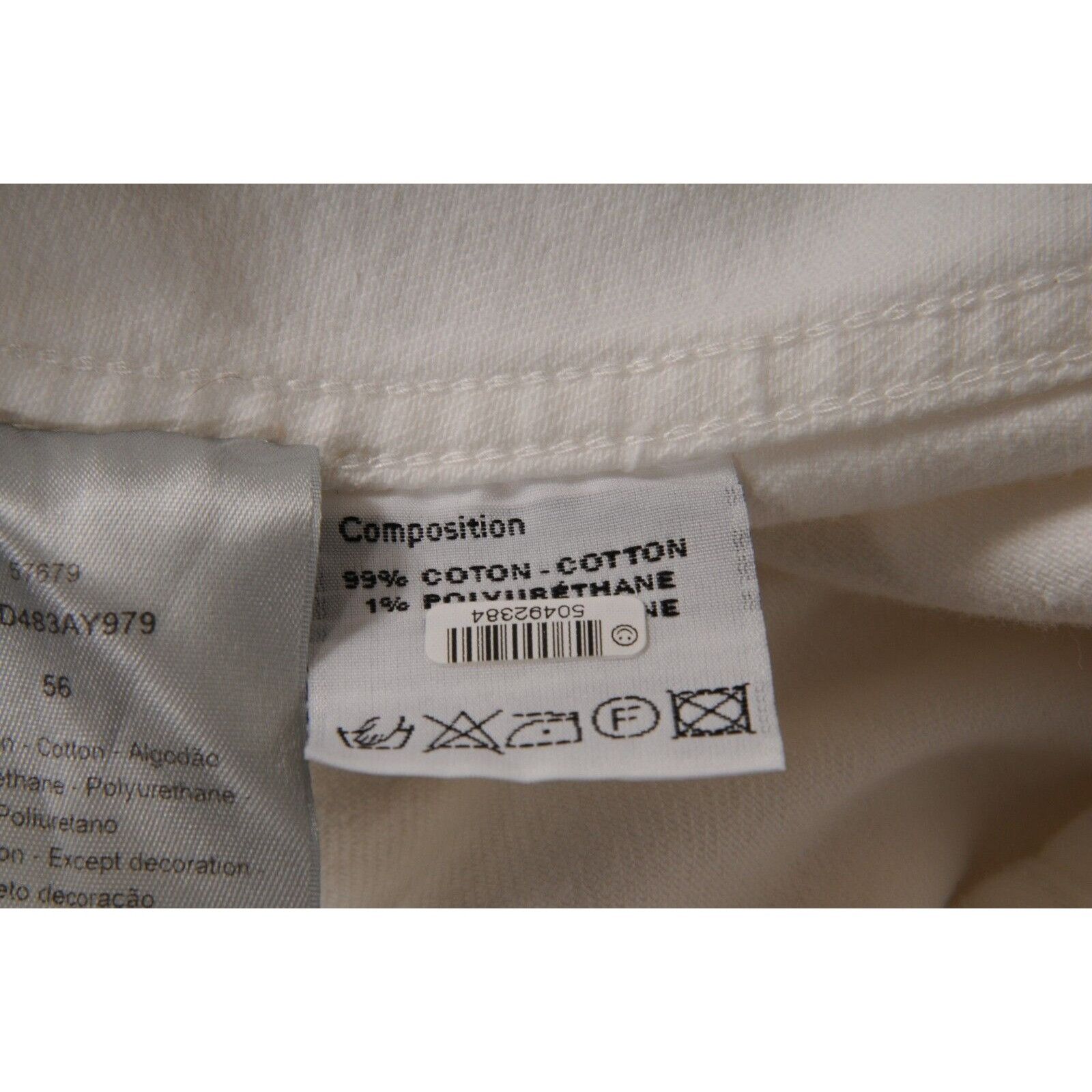 Dior Pettibon Logo Jean Trucker Jacket White Size US XL / EU 56 / 4 - 8 Thumbnail