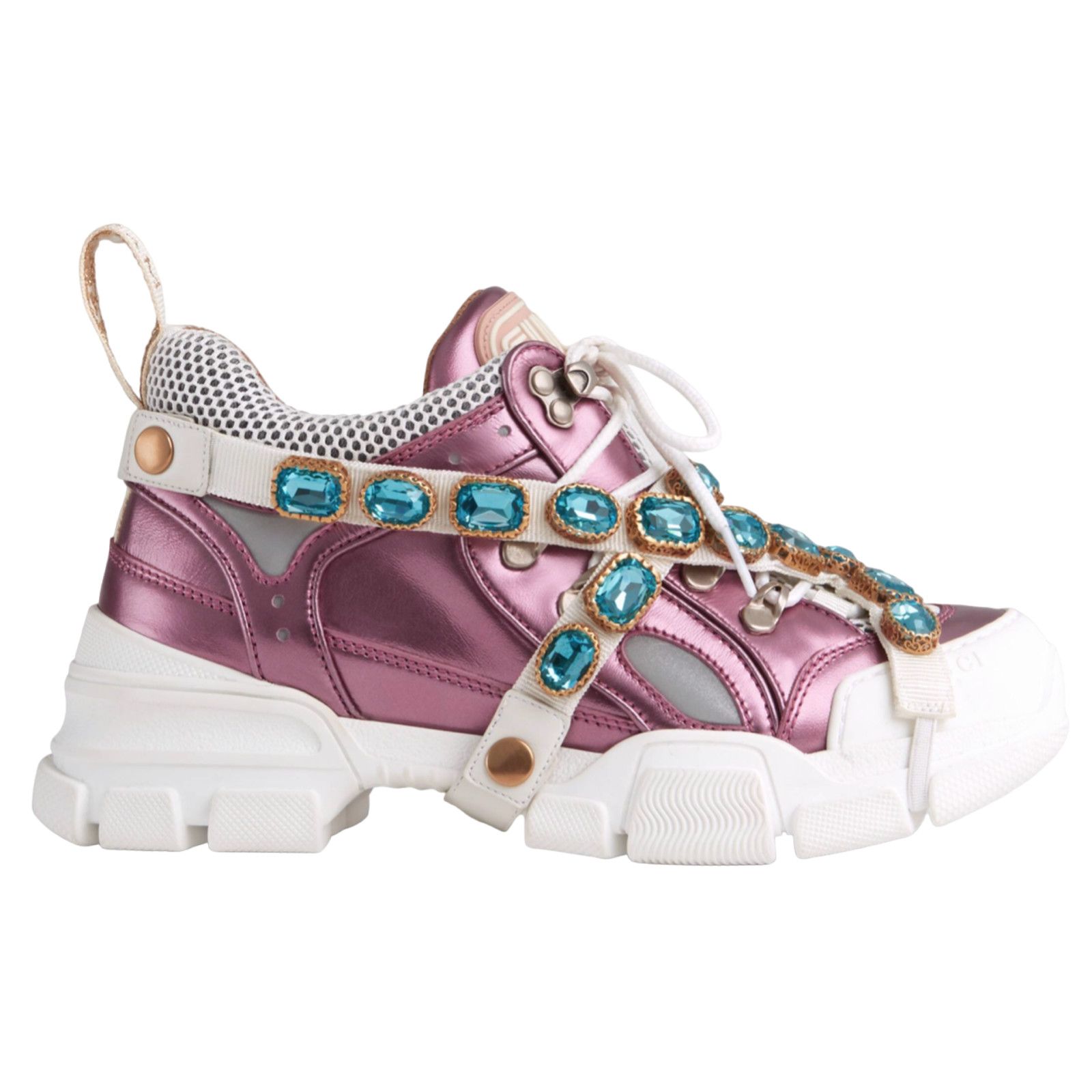 Gucci Womens Journey Flashtrek Hiker Lace Up Boot Sneaker 35 Size US 5 / IT 35 - 1 Thumbnail