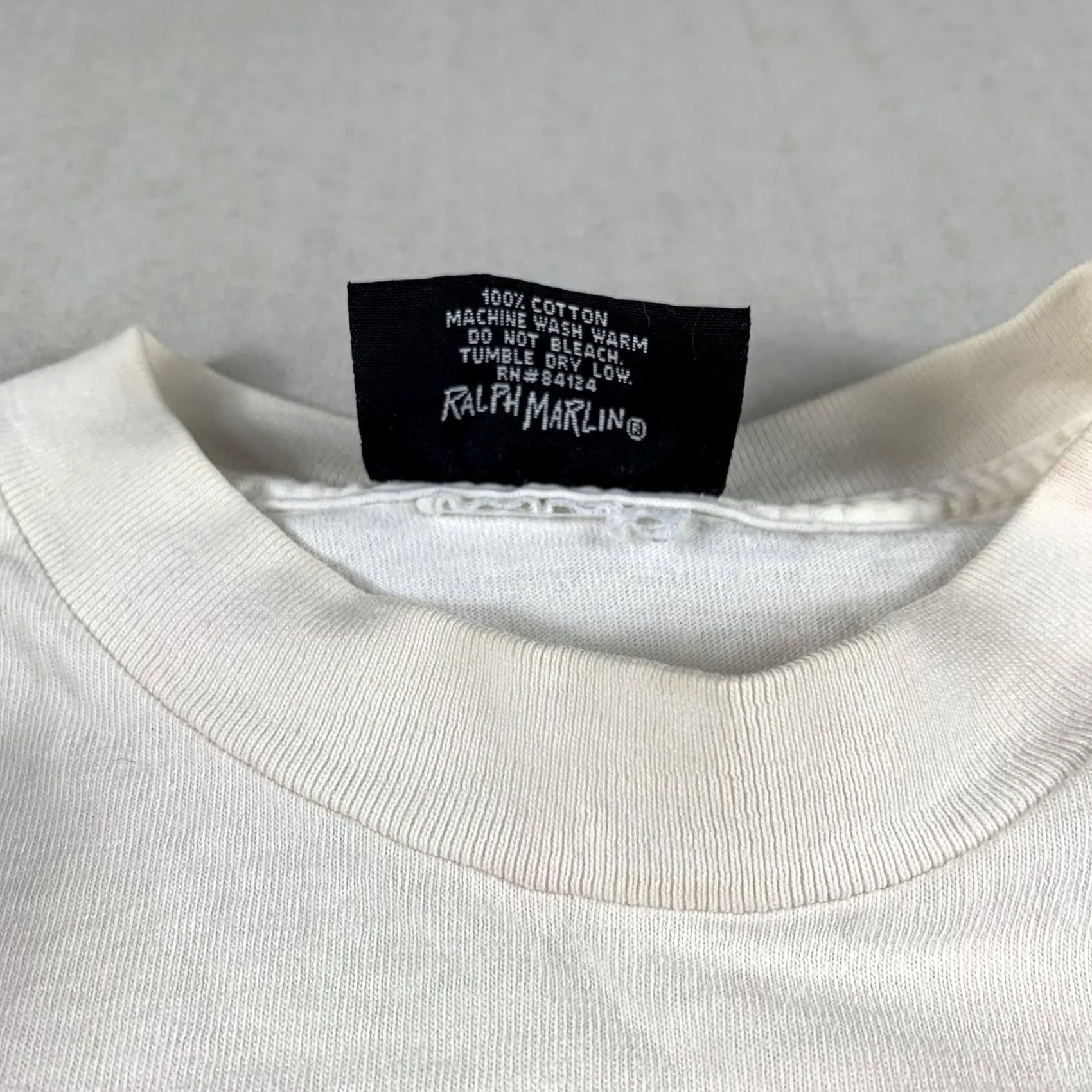 Vintage VINTAGE Marlin Tease Shirt I Love Lucy CBS 1992 Single Stitch Adult Large White Graphic Print Mens Size US L / EU 52-54 / 3 - 5 Thumbnail