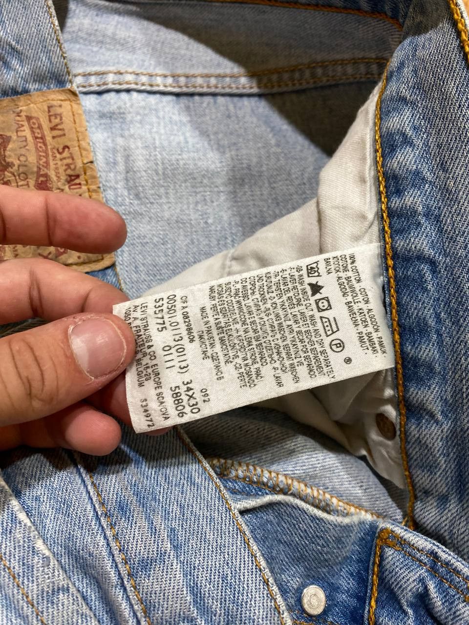 Levi's Vintage Levi's Jeans 501 Distressed Denim Size US 34 / EU 50 - 17 Thumbnail