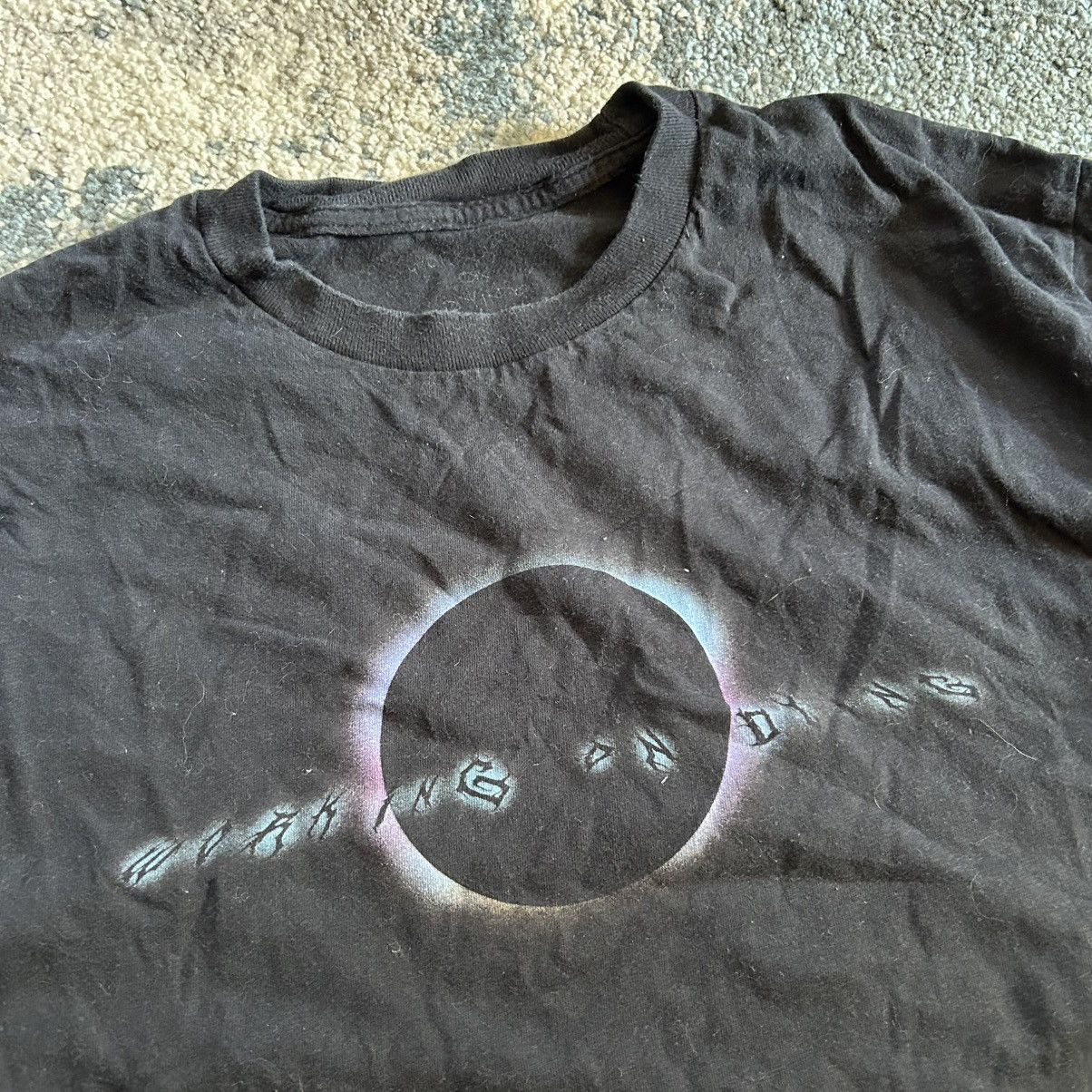 Other WORKiNG ON DYiNG BLACK ECLiPSE TEE TEAL PURPLE METALLiC GOTH Size US L / EU 52-54 / 3 - 2 Thumbnail