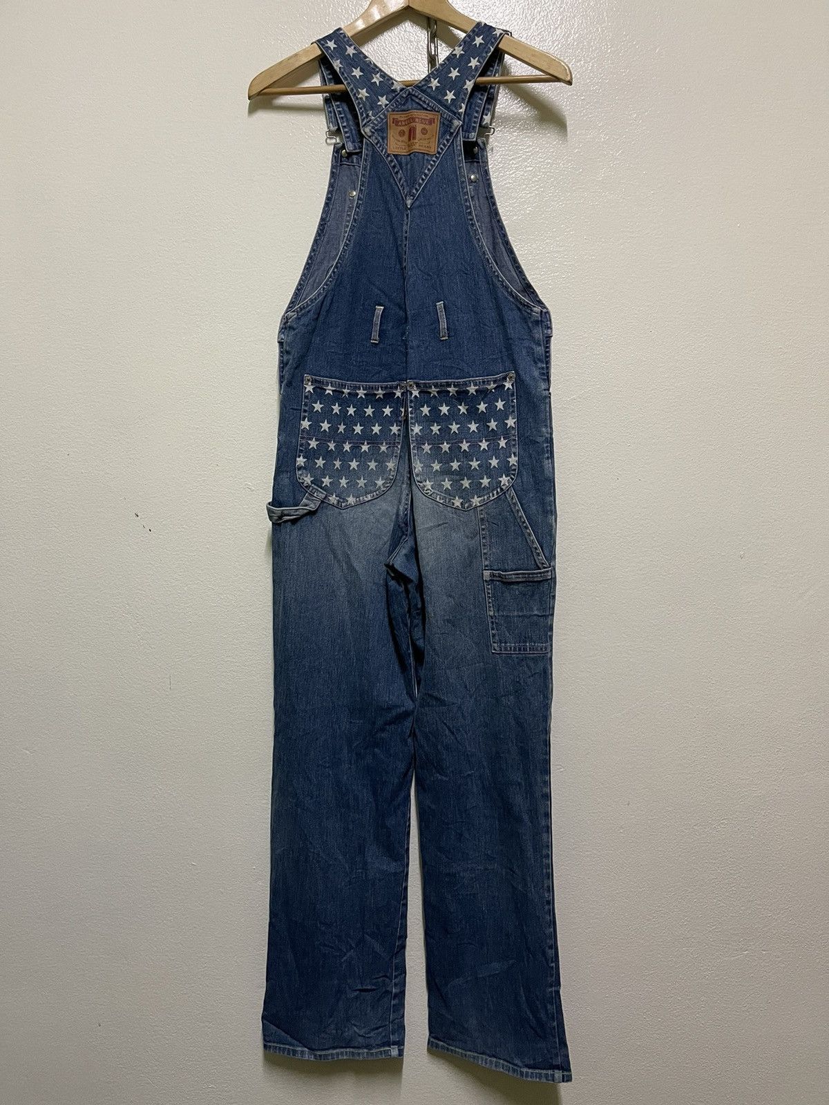 Angel Blue × Japanese Brand × Vintage Angel Blue Overall Patches Denim Size 30" / US 8 / IT 44 - 13 Thumbnail