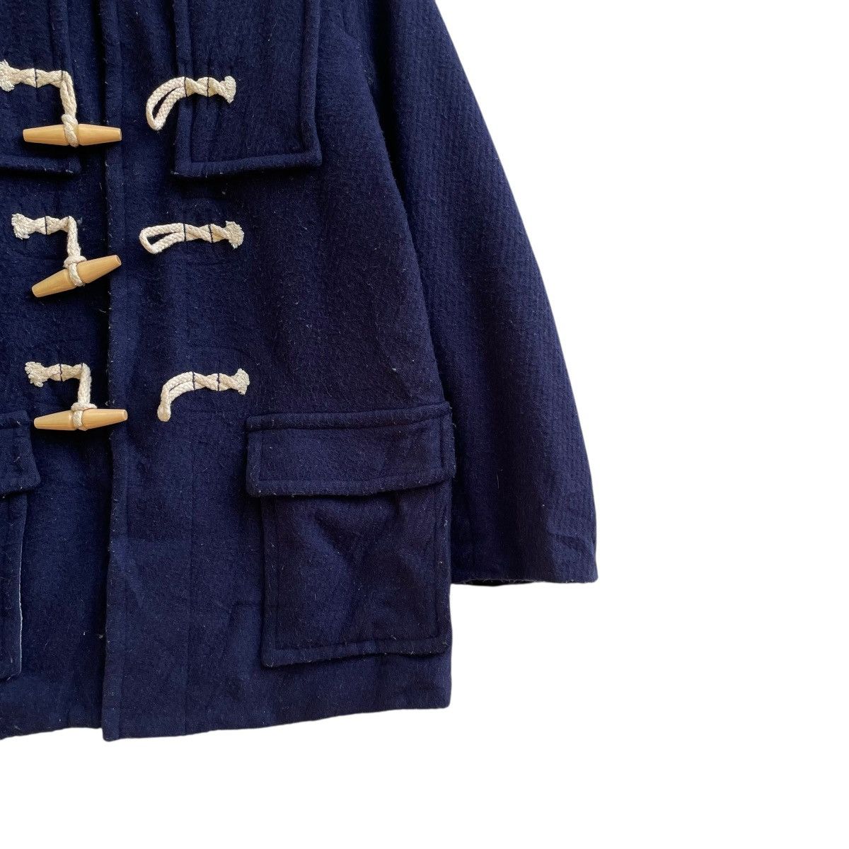 Japanese Brand × Ne-Net × Vintage 💥Vintage Ne Net Monogram Lining Hooded Toggles Button Jacket Size US M / EU 48-50 / 2 - 6 Thumbnail