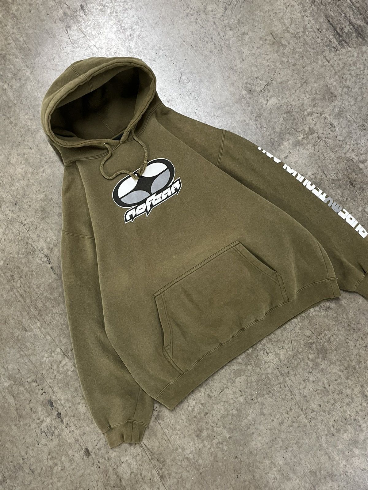 No Fear No fear y2k skater hoodie rare faded greece boxy streetwear Size US XL / EU 56 / 4 - 2 Thumbnail