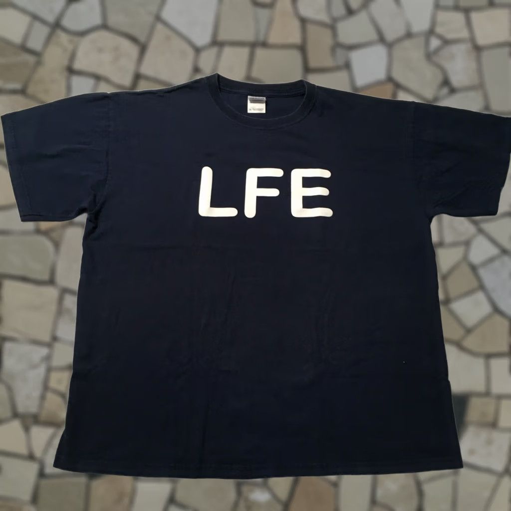 Gildan Life Is Good LFE Tee Mens XL Tshirt WTF navy blue short sleeve Size US XL / EU 56 / 4 - 1 Thumbnail