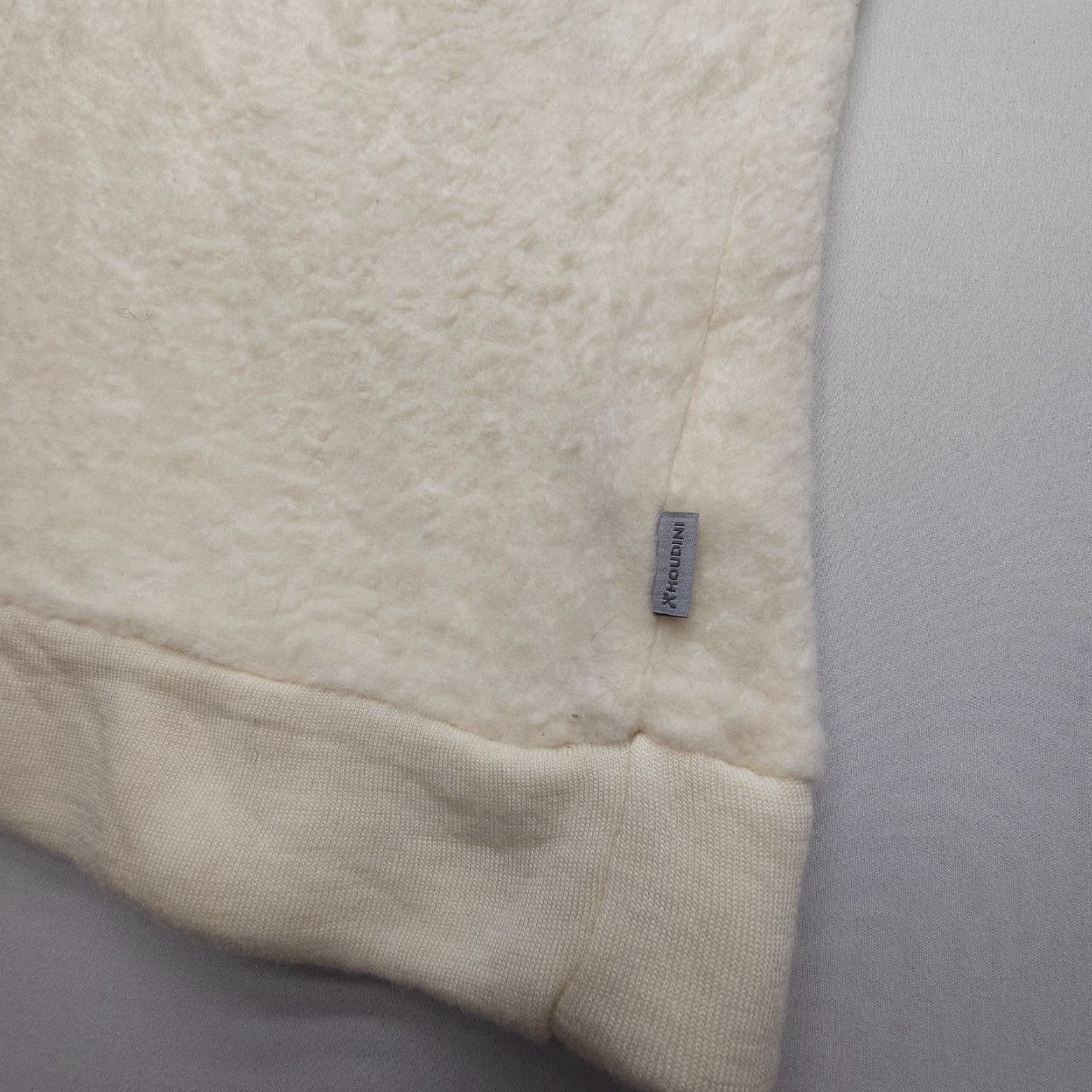 Houdini HOUDINI Alto Half Zip Merino Wool Sweater Womens Medium Ivory Lightweight Cozy Outdoor Ski Size M / US 6-8 / IT 42-44 - 4 Thumbnail