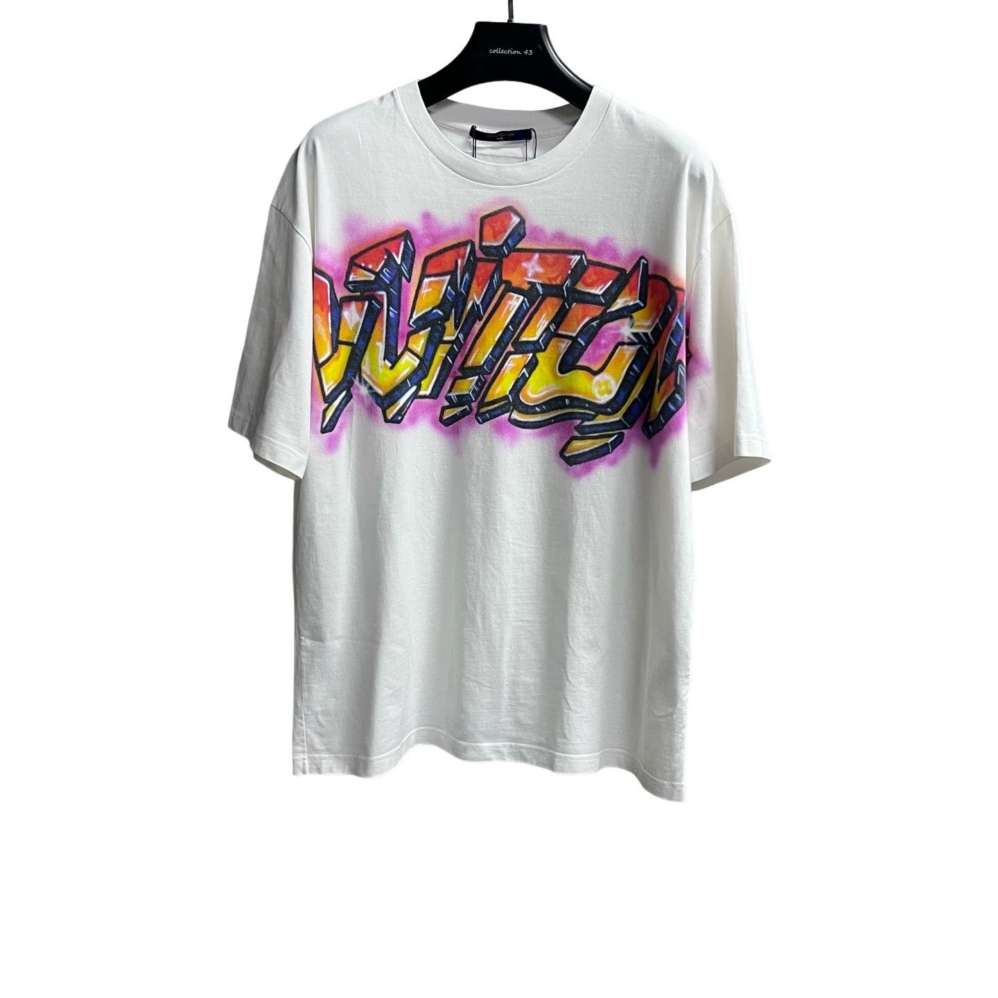 Louis Vuitton Louis Vuitton Graffiti Logo T-Shirt XXL Size US XXL / EU 58 / 5 - 1 Thumbnail