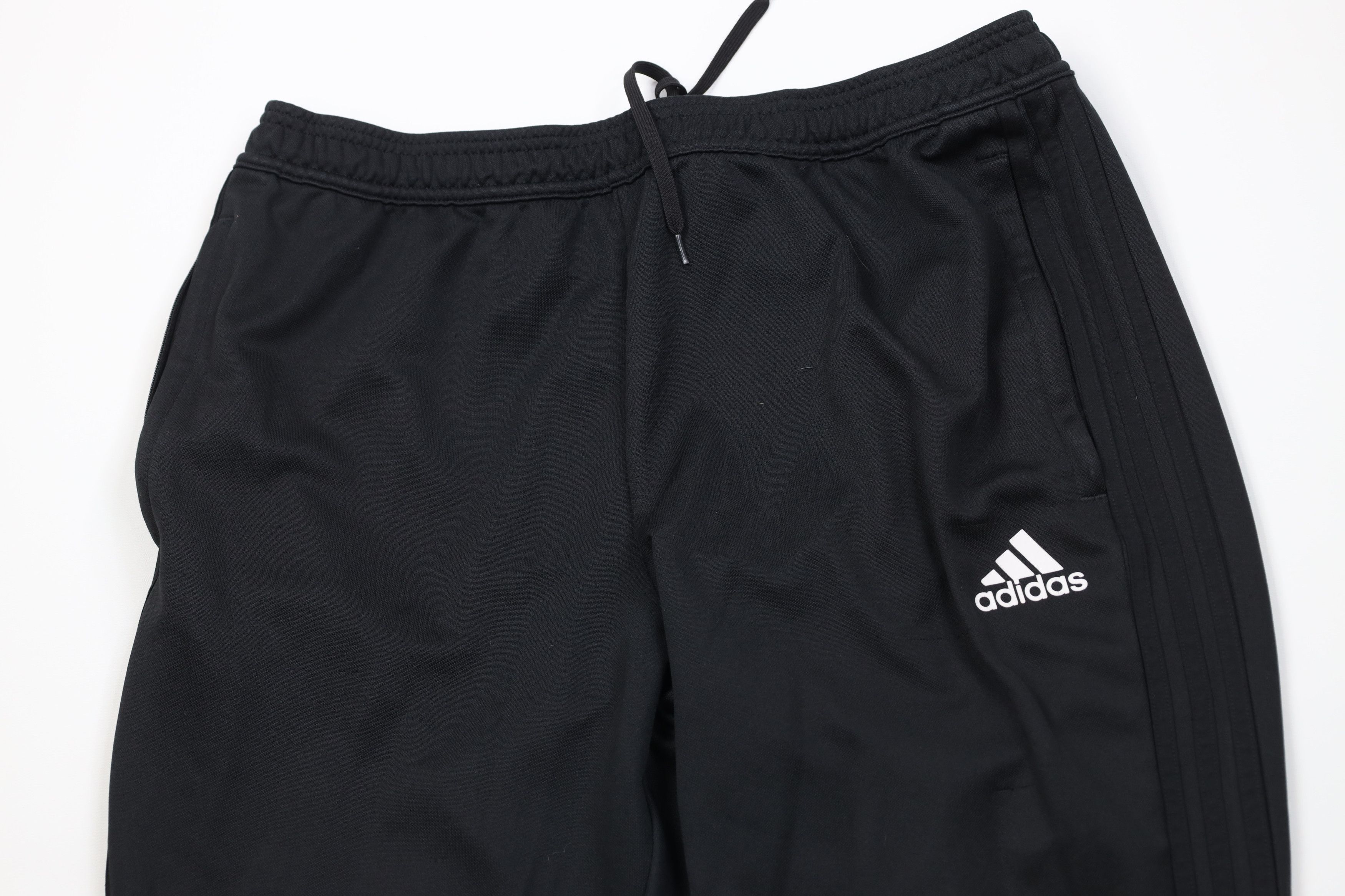 Adidas Vintage Y2K Adidas Tapered Leg Soccer Running Warm Up Pants Size US 38 / EU 54 - 2 Thumbnail