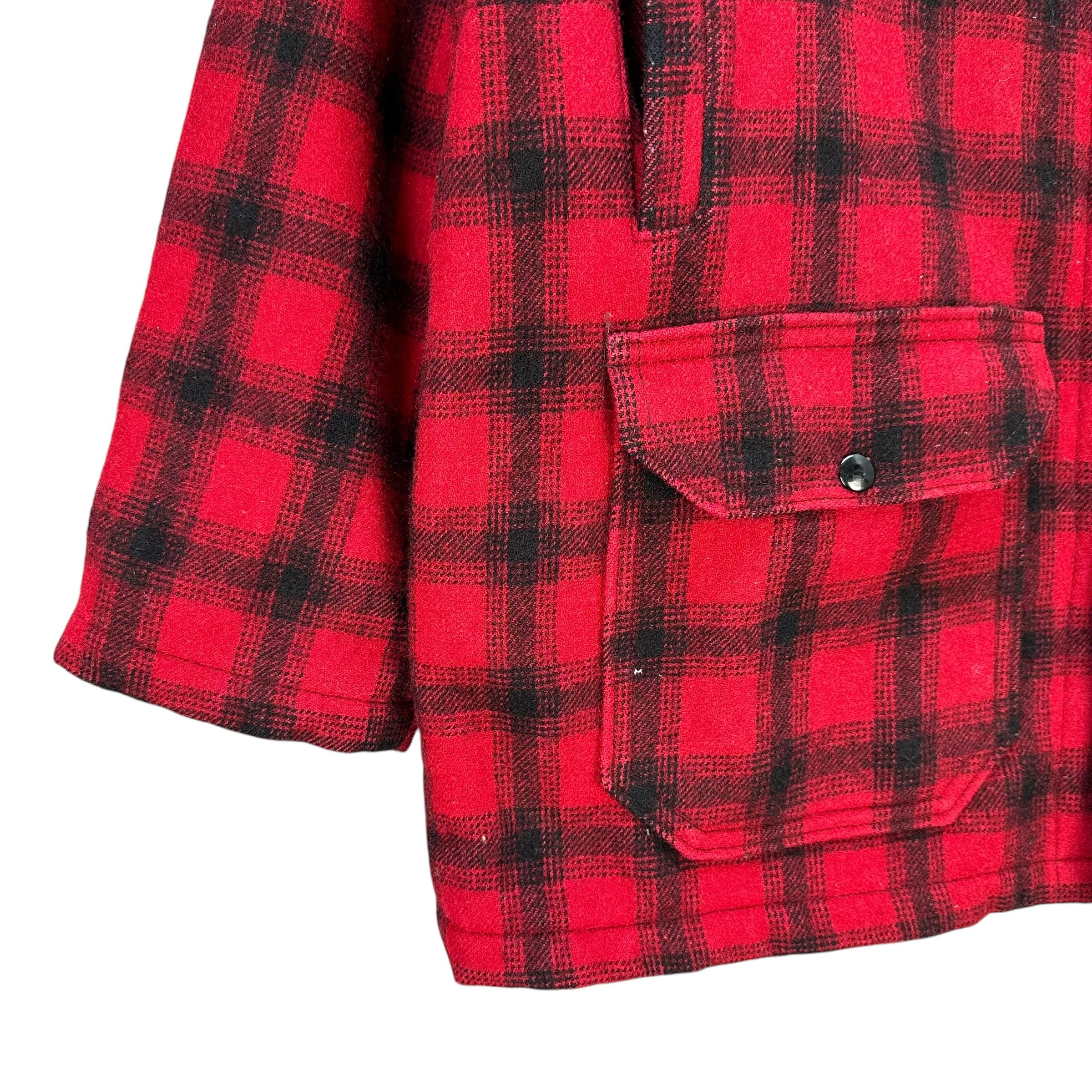 Woolrich Woolen Mills Vintage 80's WOOLRICH Checked Flannel Chore Jacket #A80-1935 Size US XL / EU 56 / 4 - 4 Thumbnail