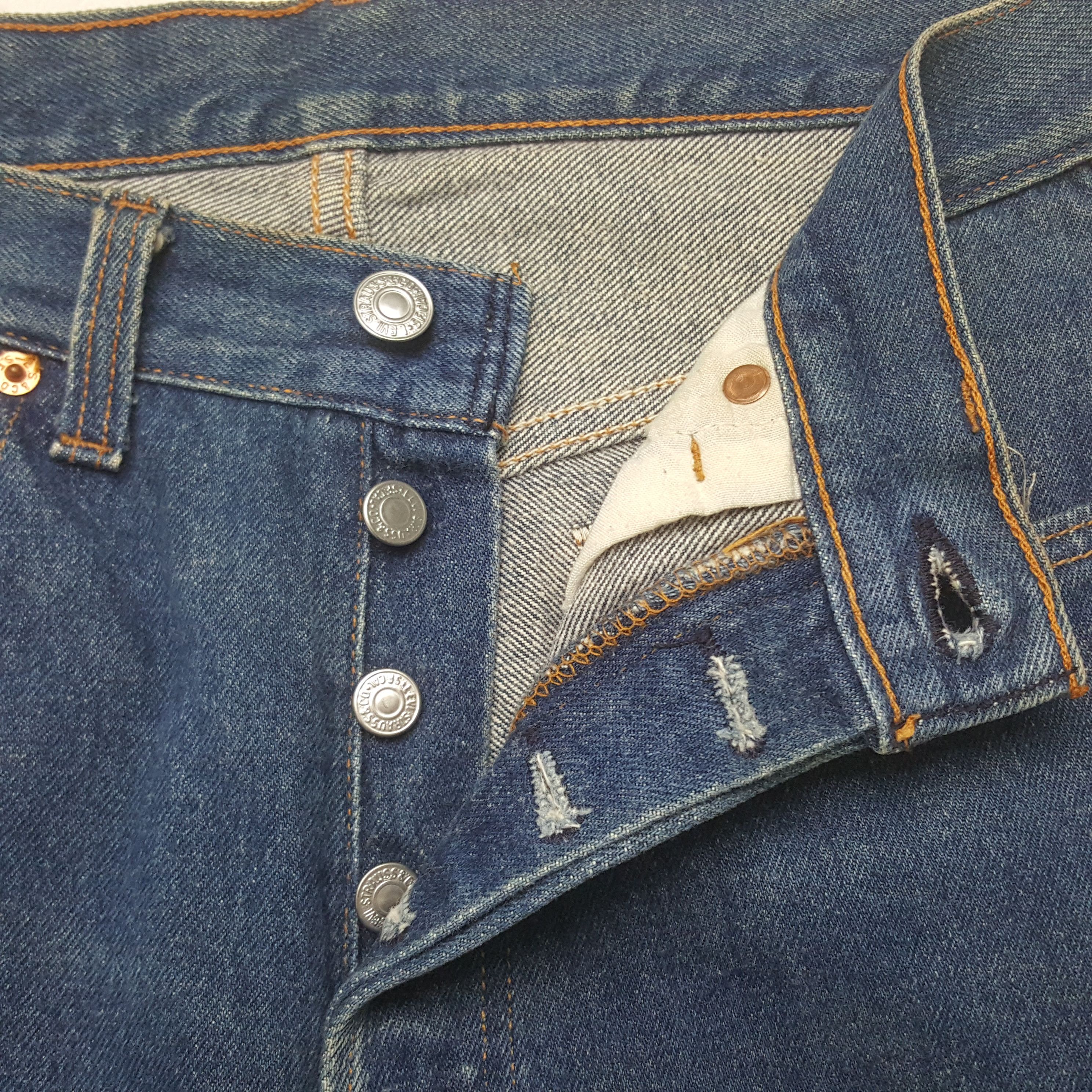 Levi's Vintage Clothing Vintage Levi's 501 USA Denim Jeans Size US 28 / EU 44 - 12 Thumbnail