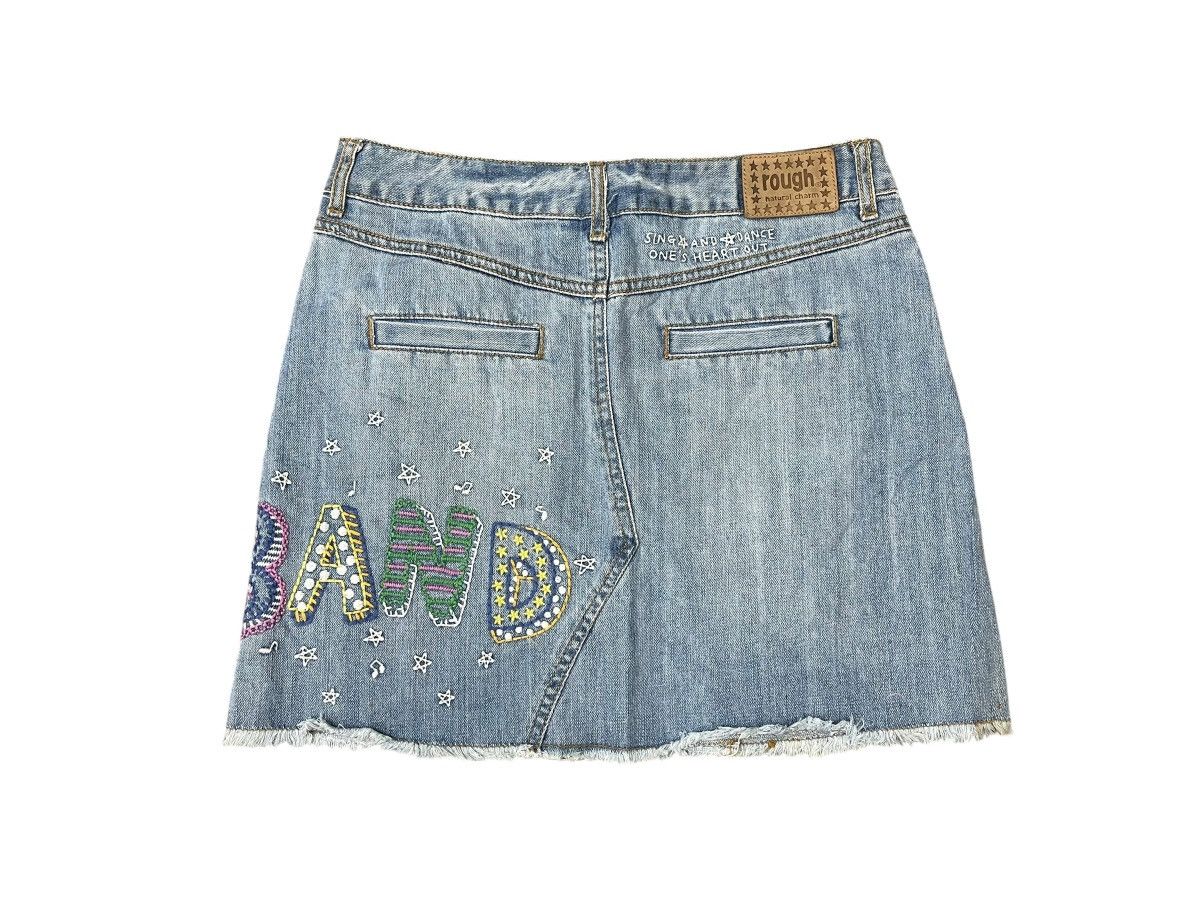 Hysteric Glamour Vintage Rough Natural Charm Mini Skirt Streetwear Size 31" - 2 Thumbnail