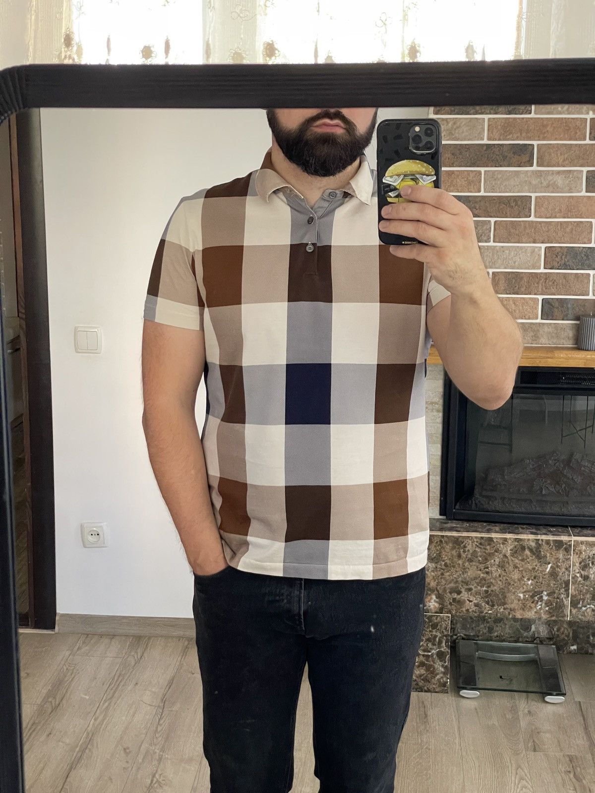 Aquascutum Aquascutum Polo shirt checkered Size US M / EU 48-50 / 2 - 2 Thumbnail