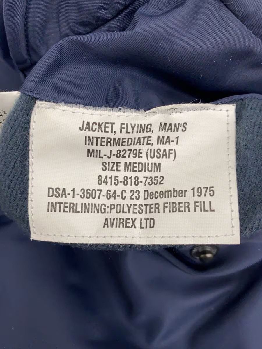Avirex Avirex Protector Nylon Flight Jacket Navy Size US M / EU 48-50 / 2 - 3 Thumbnail