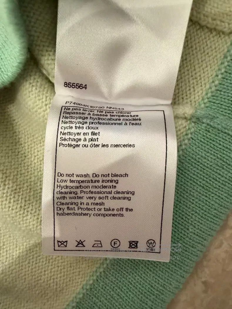Chanel Chanel 23s mint green knitted hanging neck strap sleeve su Size XXS / US 00 / IT 34 - 5 Thumbnail