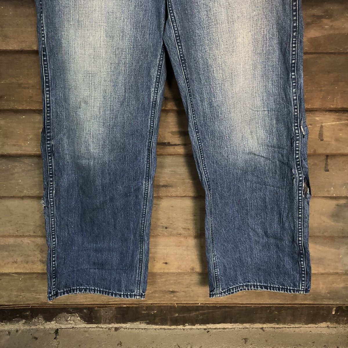 JW Anderson × Uniqlo Uniqlo X Jwanderson Blue Denim Pants #7380 Size US 28 / EU 44 - 10 Thumbnail