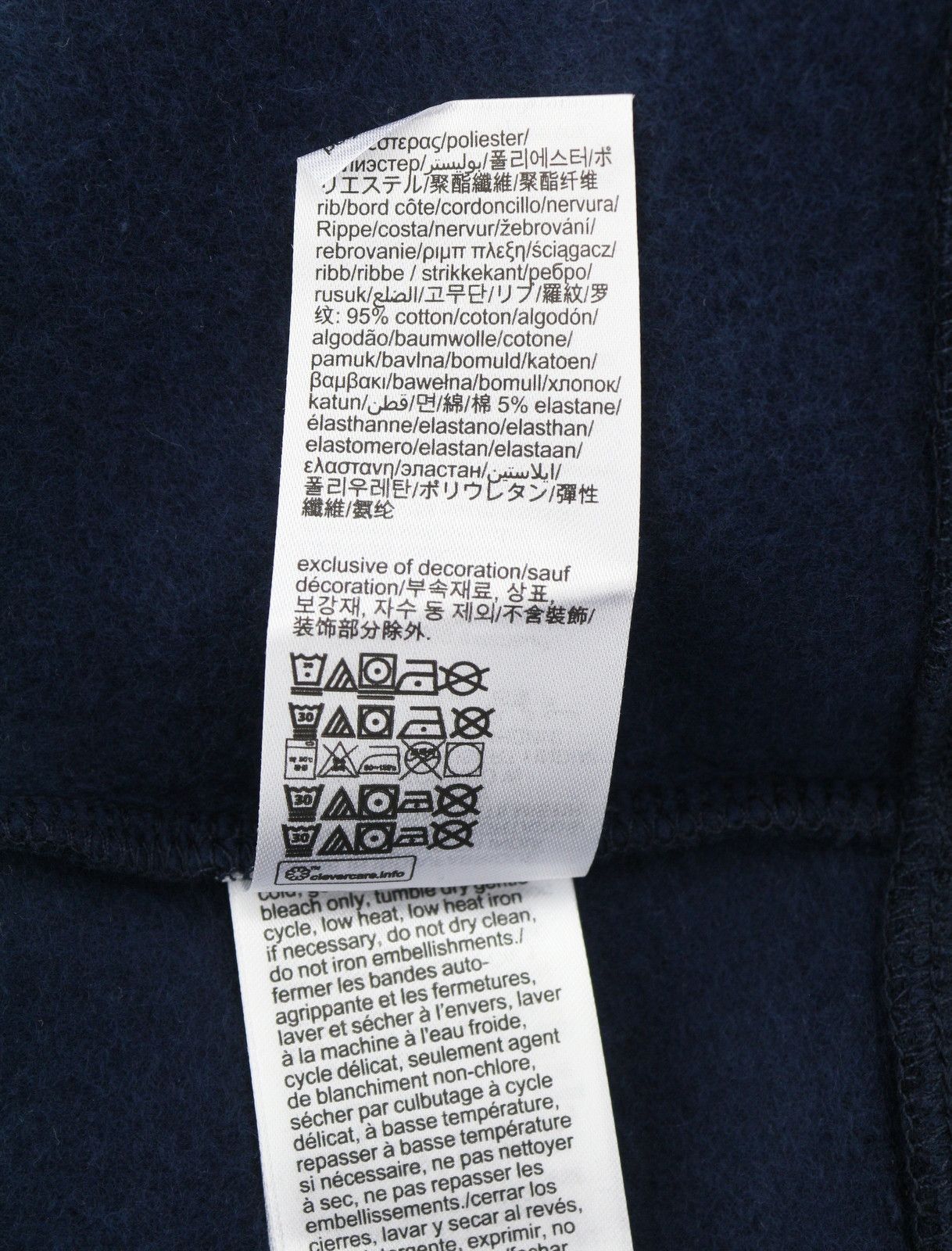 Tommy Hilfiger REQ S FLAG ZIP L Dark Night Navy Loose Fit Hoodie 87410 Size L / US 10 / IT 46 - 8 Thumbnail