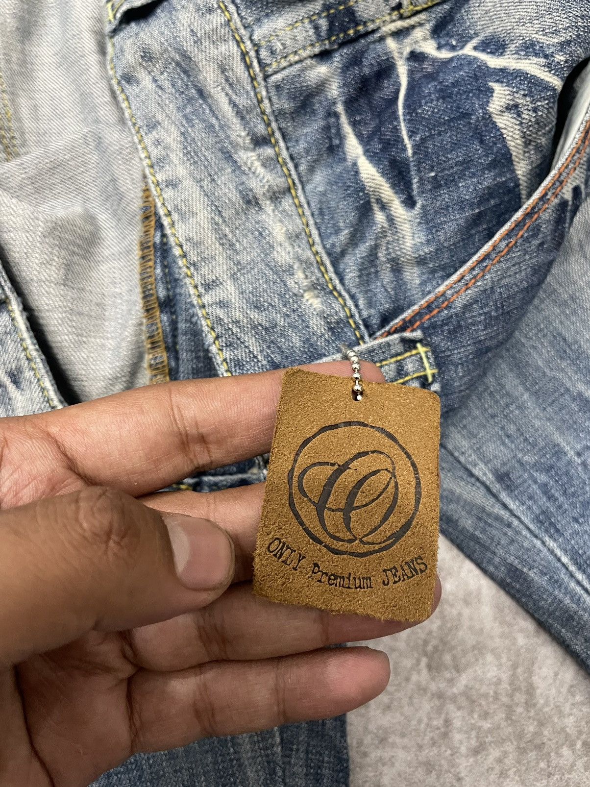 Hysteric Glamour 2000s only japan Super Flared acid wash denim Y2k style Size US 33 - 6 Thumbnail