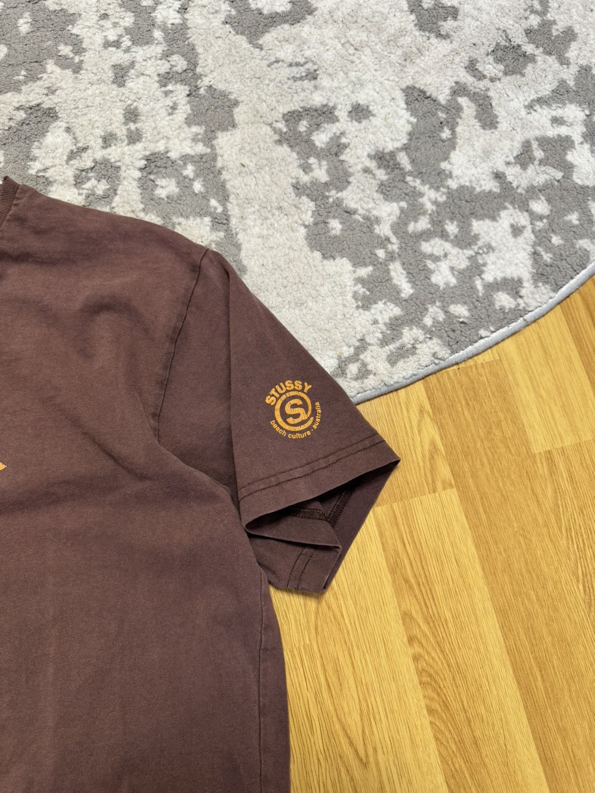 Stussy × Vintage Vintage Stussy Australia Big Logo T-Shirt Skateboard Size US M / EU 48-50 / 2 - 9 Thumbnail