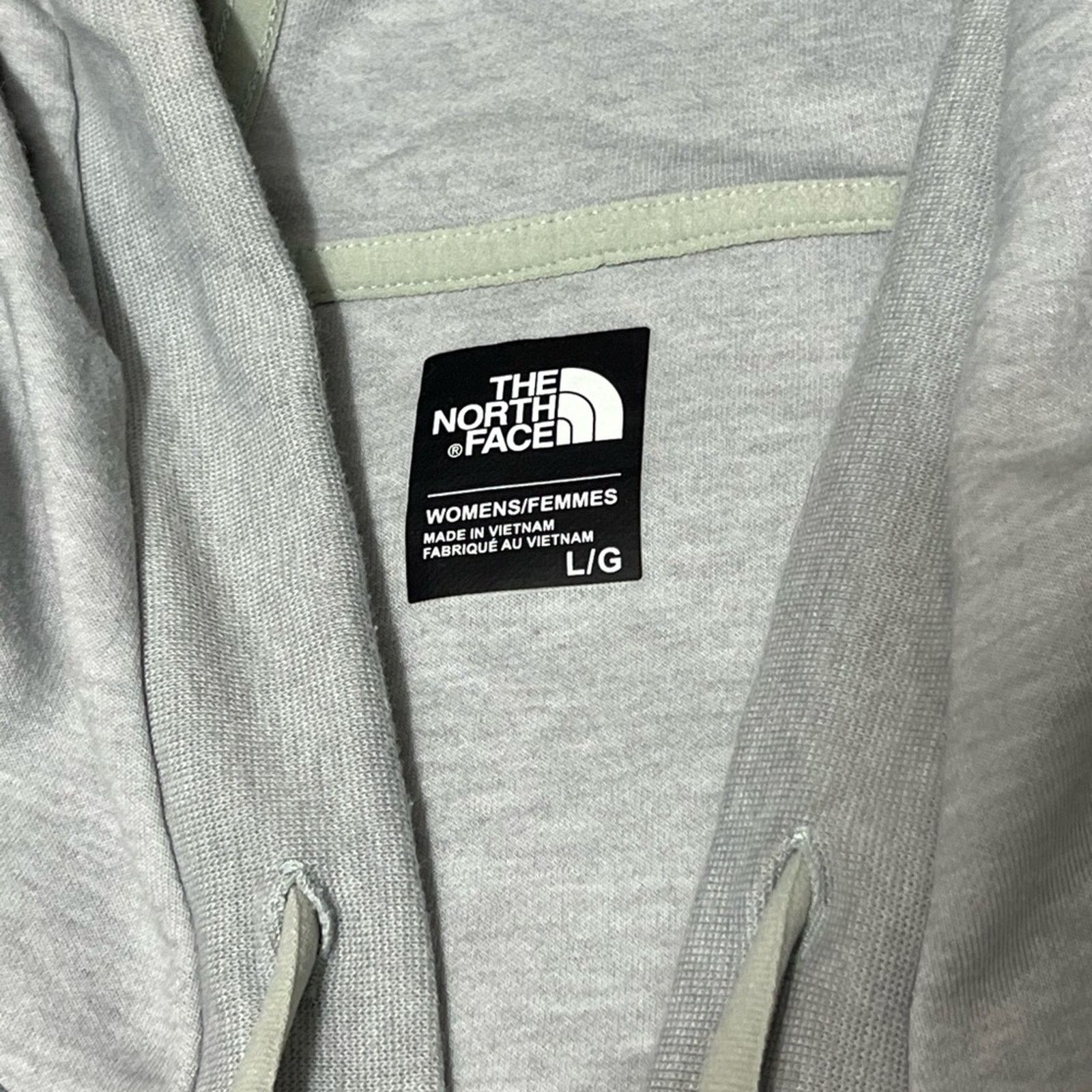 The North Face The North Face Sweater Heather Gray Hoodie Sleeveless ZIP Size US L / EU 52-54 / 3 - 5 Thumbnail