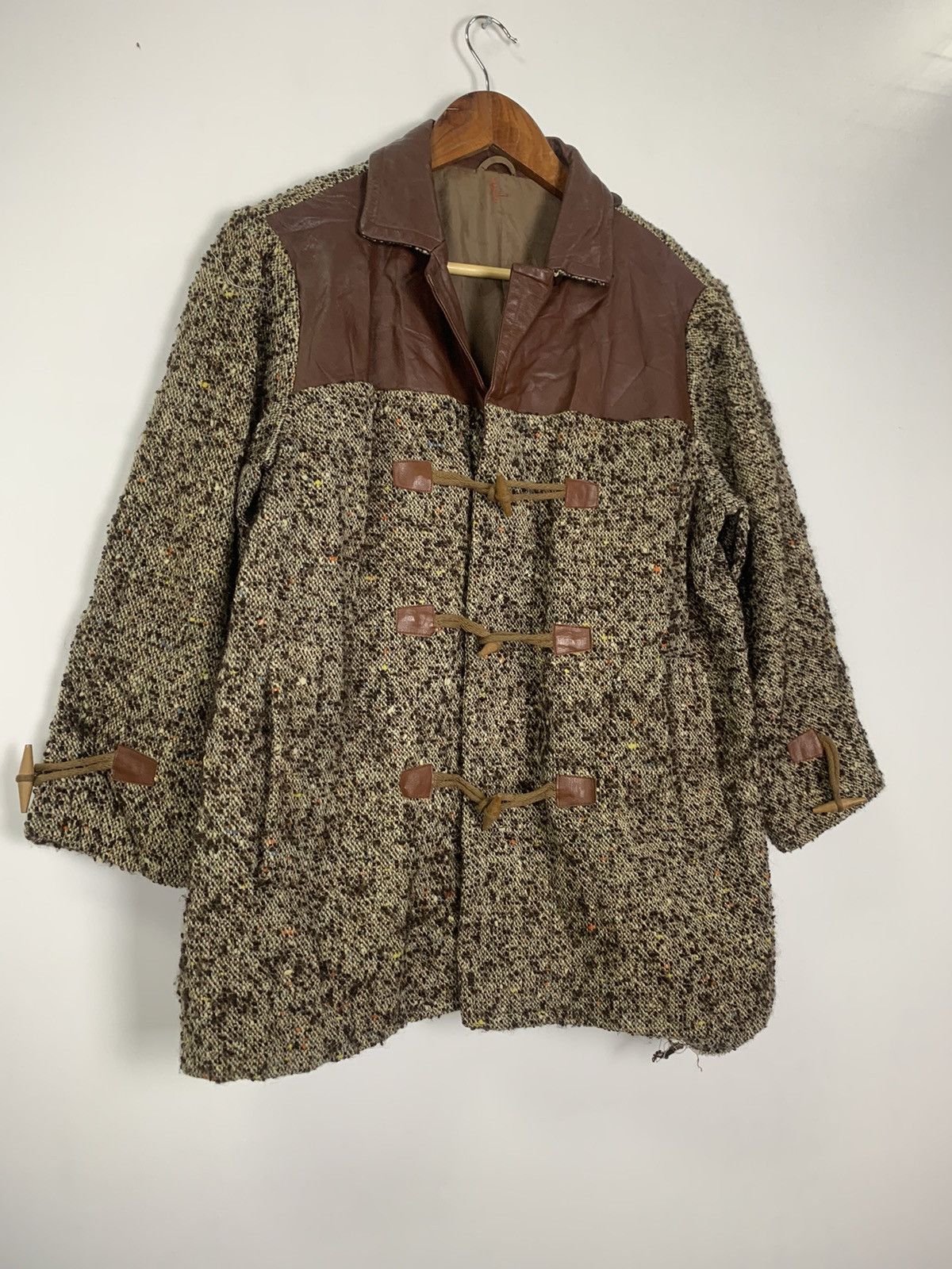 Japanese Brand × Vintage Vintage Johnstone Leather Jacket Size US L / EU 52-54 / 3 - 4 Thumbnail