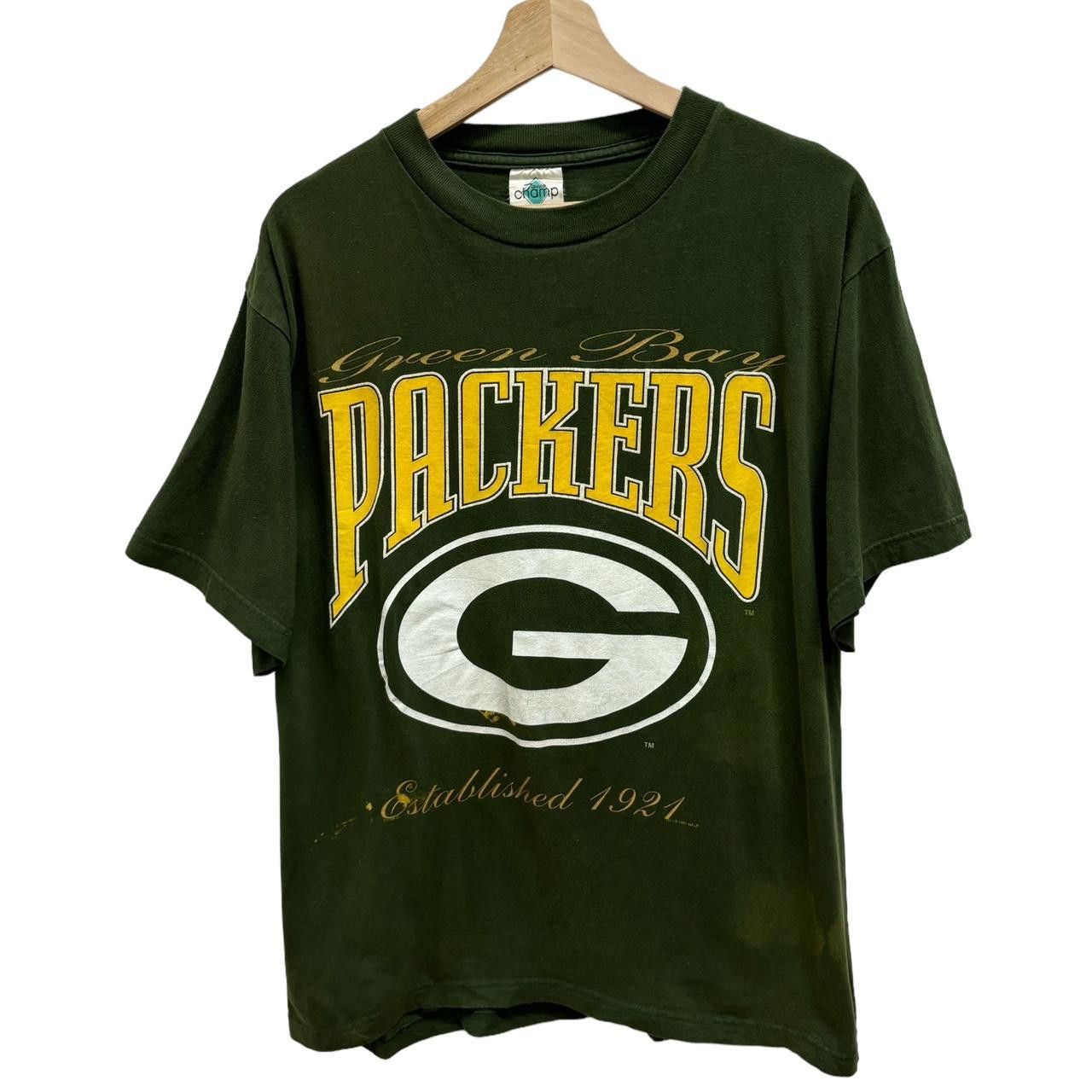 NFL × Vintage Vintage Green Bay Packer t-shirt size: L Size US L / EU 52-54 / 3 - 1 Thumbnail