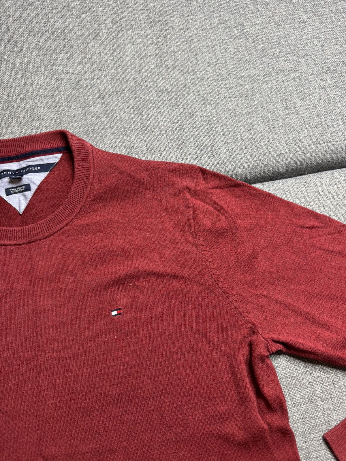 Tommy Hilfiger Tommy Hilfiger sweater red XL Size US XL / EU 56 / 4 - 8 Thumbnail