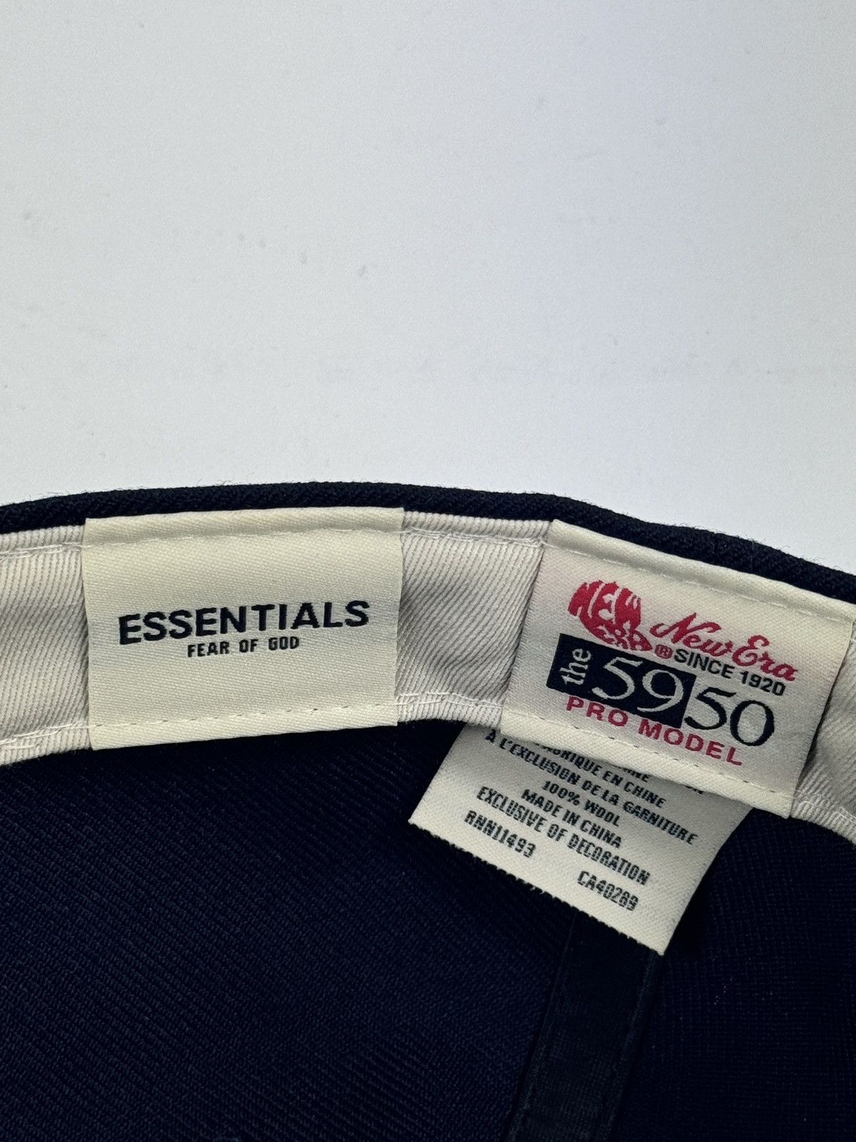 Fear of God × New Era LOGO EMBROIDERED CAP SIZE: 7 5/8 Size ONE SIZE - 7 Thumbnail