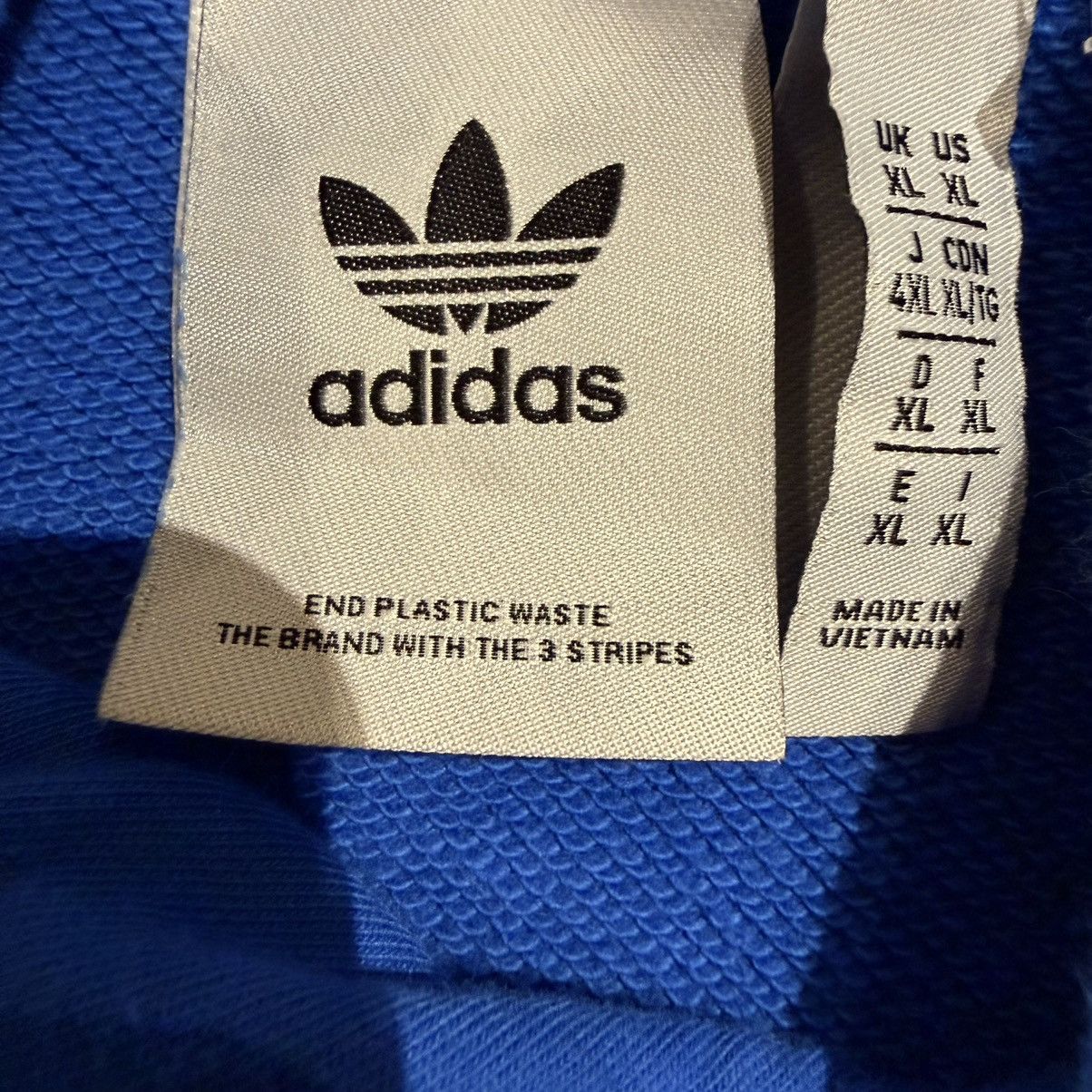 Adidas Adidas Italy 3 stripe hoodie Size US XL / EU 56 / 4 - 10 Thumbnail