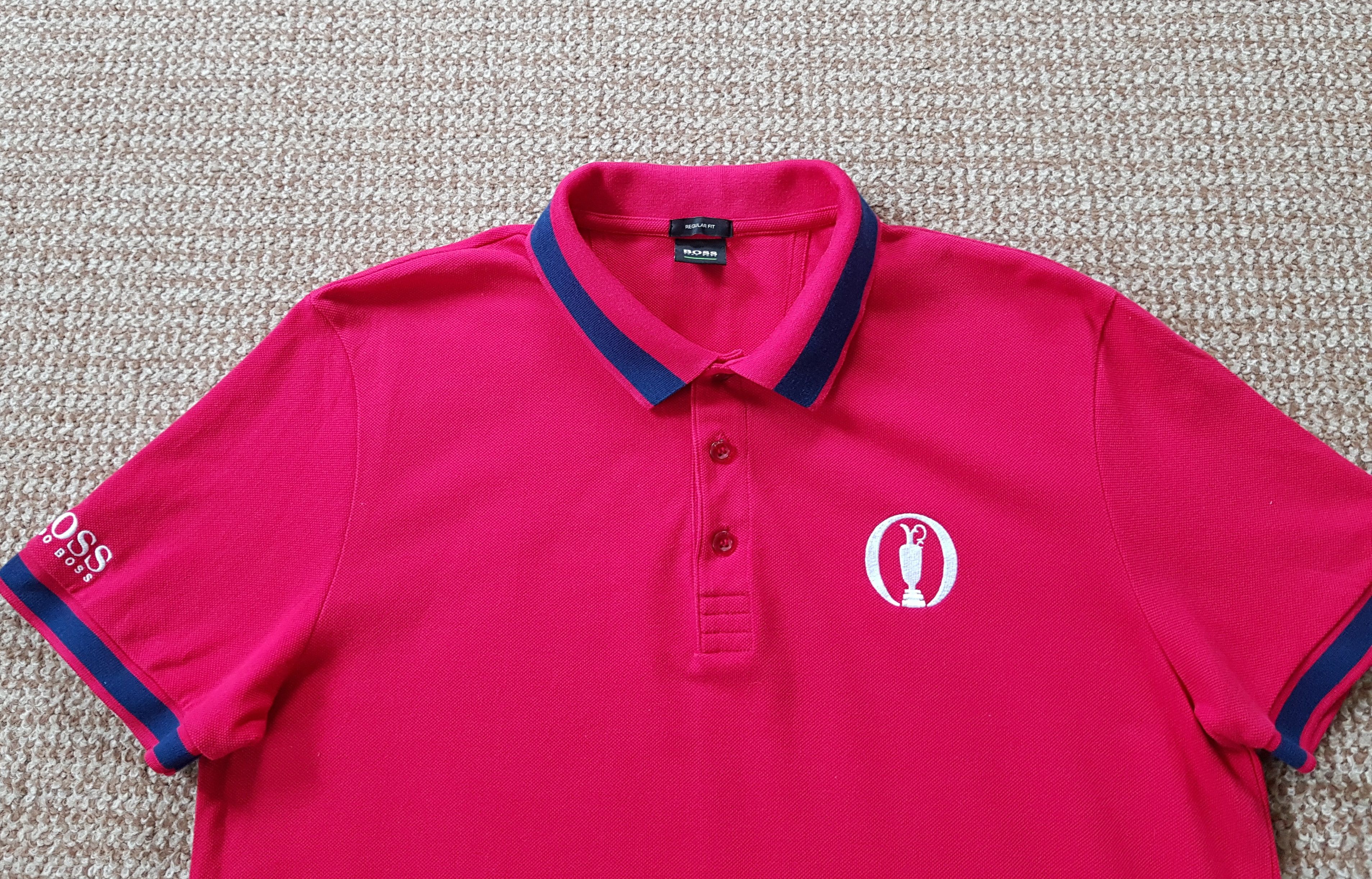 Hugo Boss Hugo Boss British Open Tennis Polo Shirt Regular Fit sz XL Size US XL / EU 56 / 4 - 4 Thumbnail