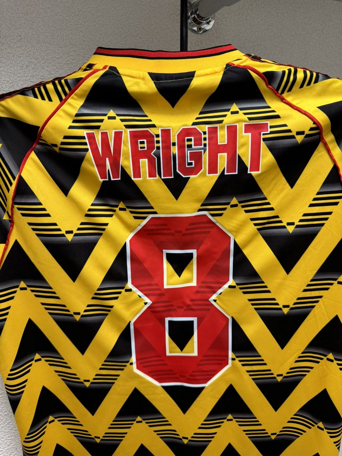 Vintage Wright 8 Arsenal Jvc adidas soccer jersey Xl vintage rare Size US XL / EU 56 / 4 - 7 Thumbnail