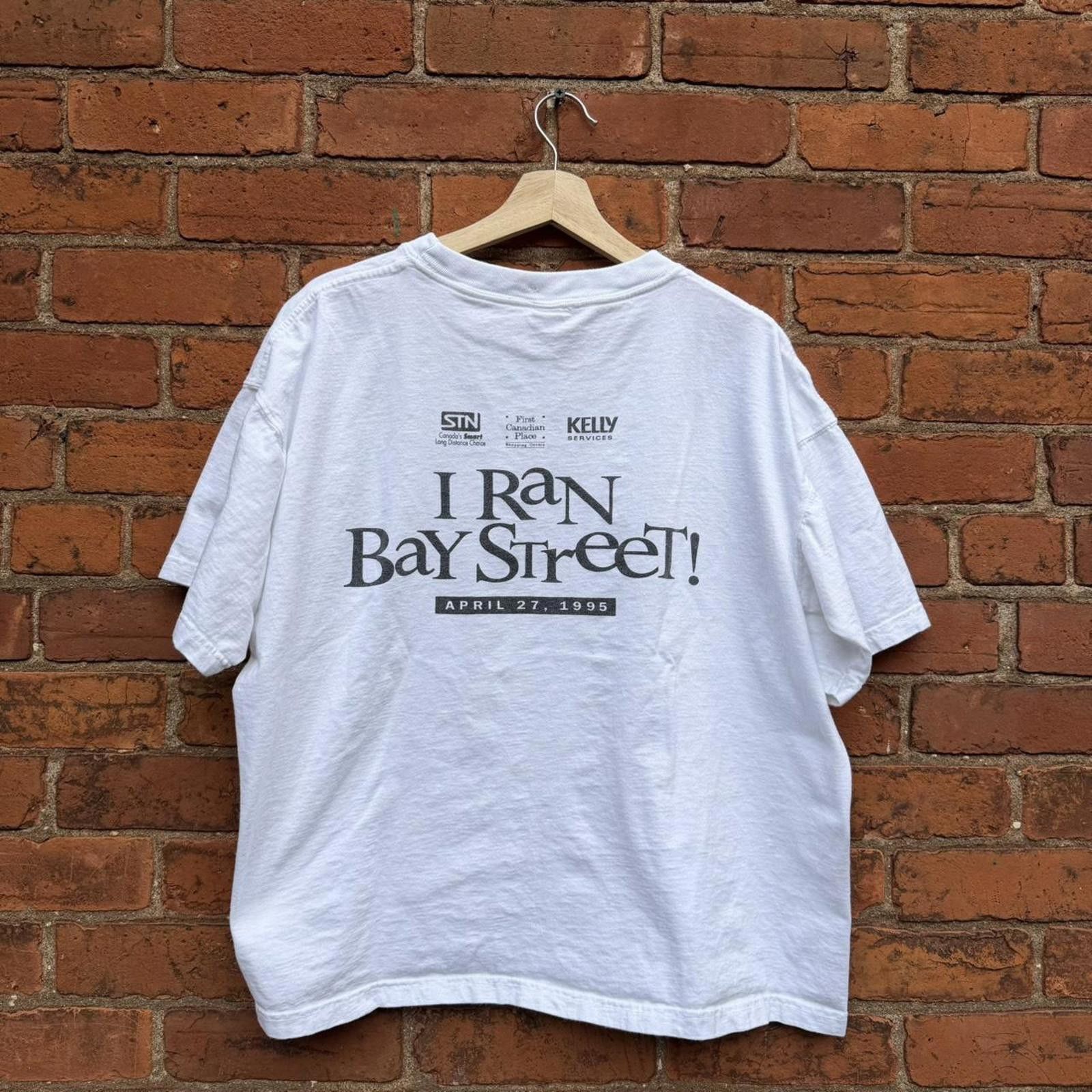 Other Vintage Bay Street rat race marathon t shirt 1995 RARE BOXY Size US XL / EU 56 / 4 - 4 Thumbnail