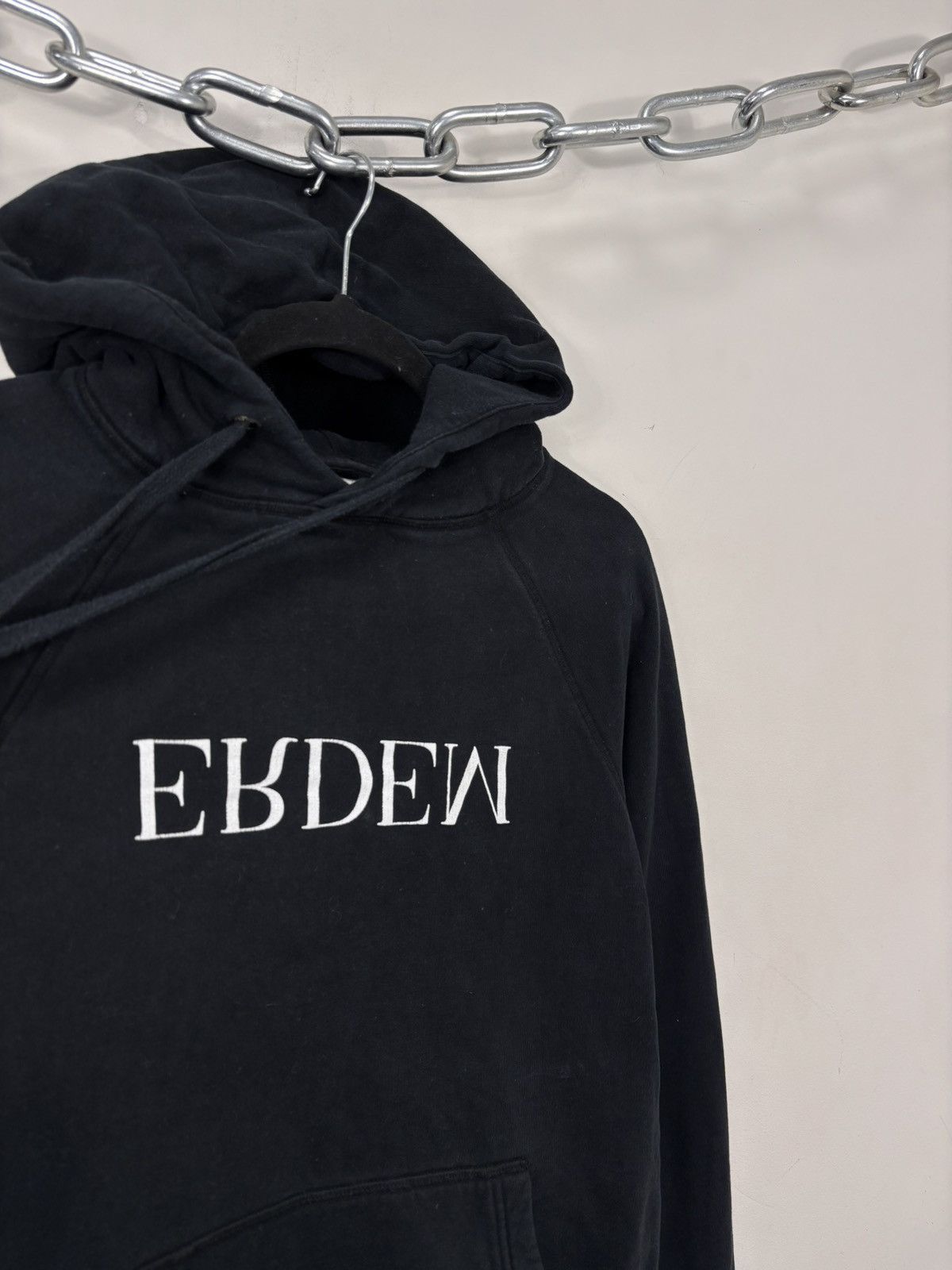 H&M Erdem X H&M Men’s Big Print Logo Hype Black Hoodie Size US S / EU 44-46 / 1 - 8 Thumbnail