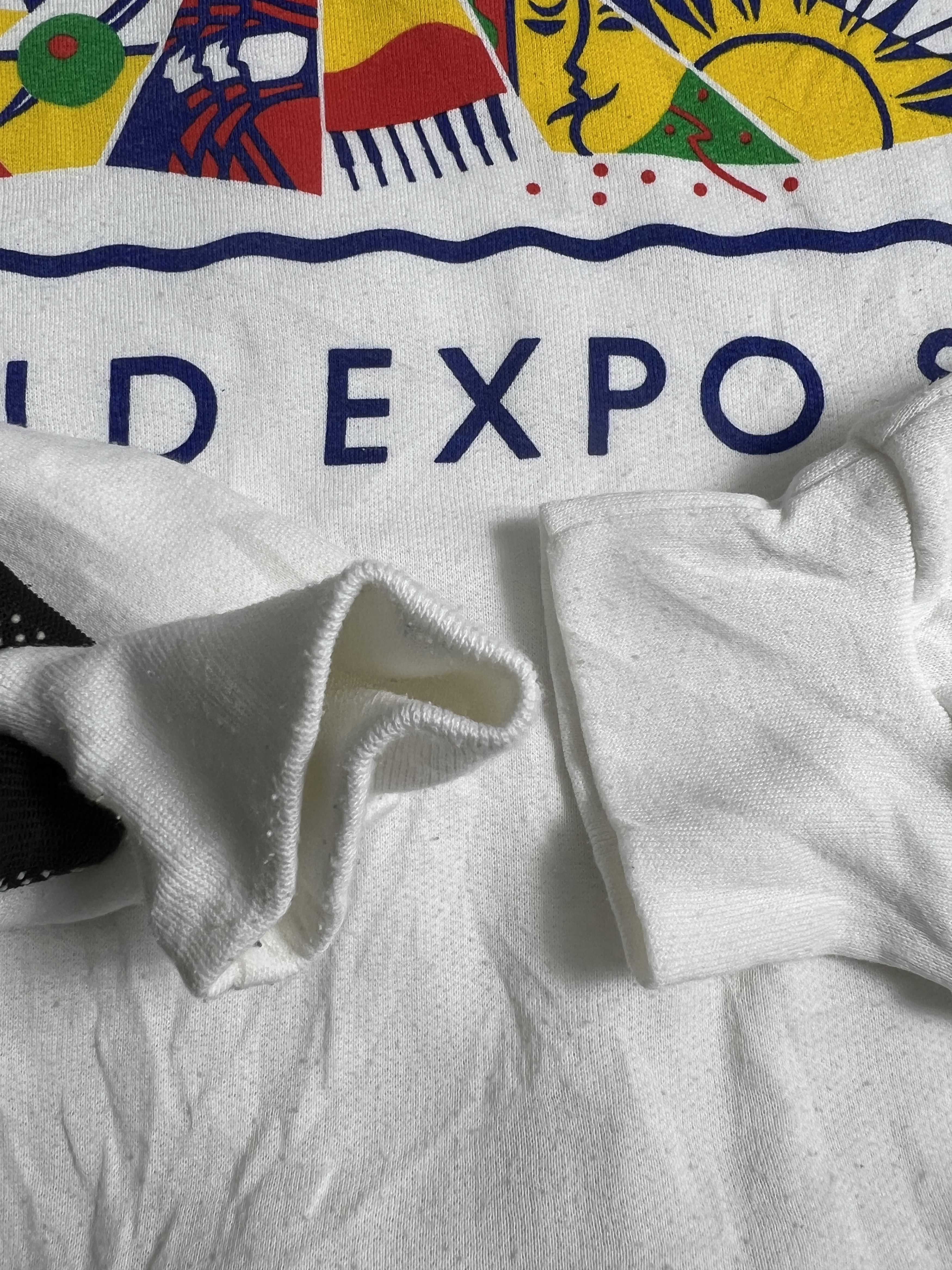 Man Made In Australia × Vintage Vintage 80s World Expo '88 Promo Sweatshirt (XL) JK651 Size US M / EU 48-50 / 2 - 4 Thumbnail