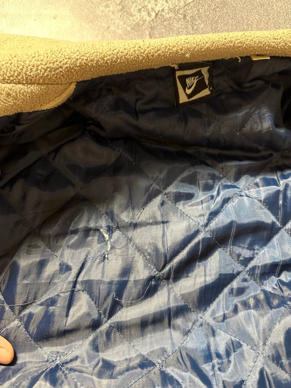 Nike × Vintage Nike Vintage Fleece Jacket 80-90s Size US XL / EU 56 / 4 - 16 Thumbnail
