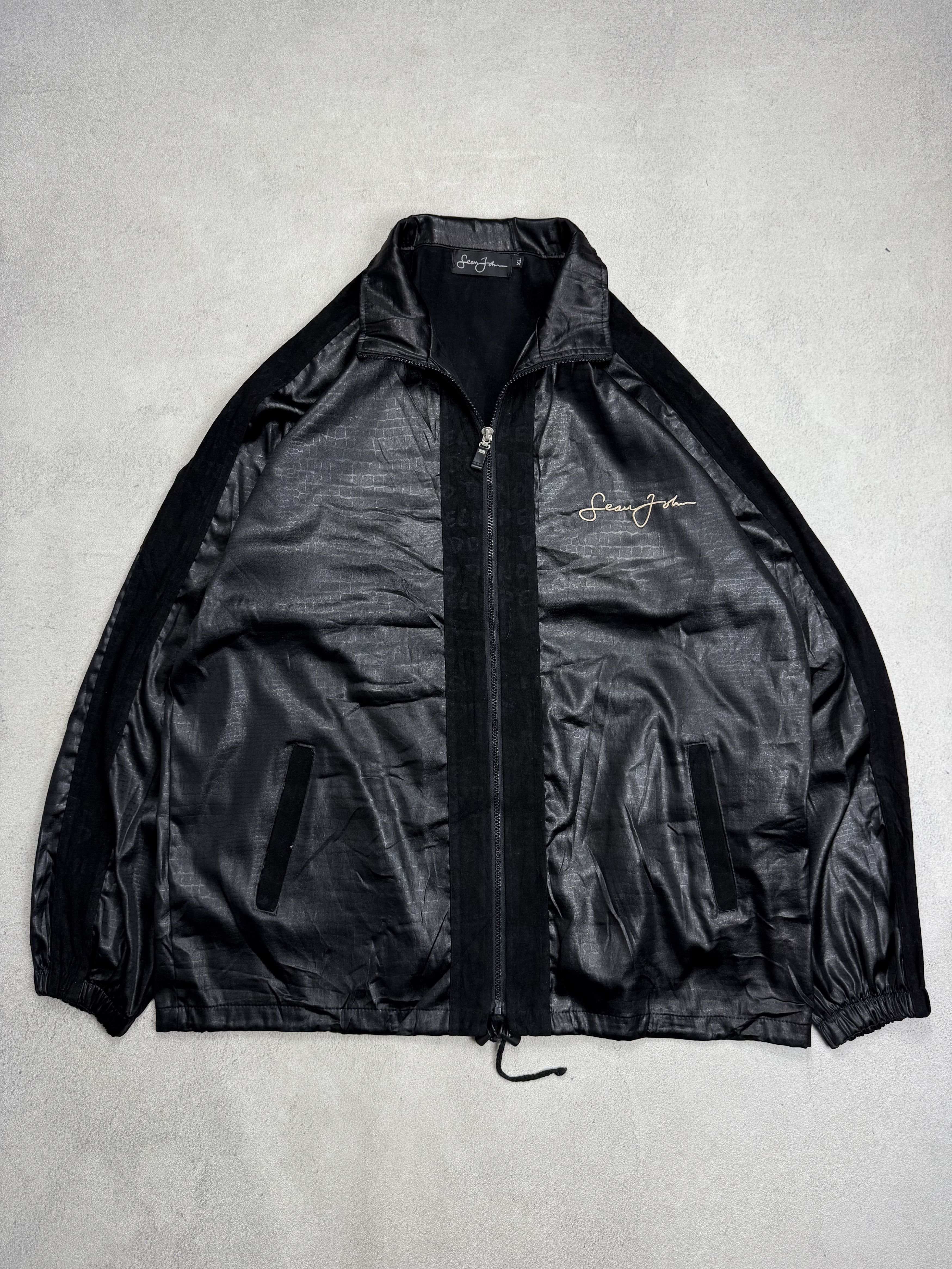 Sean John Y2K Sean John Crocodile Pattern Jacet Size US XL / EU 56 / 4 - 6 Thumbnail
