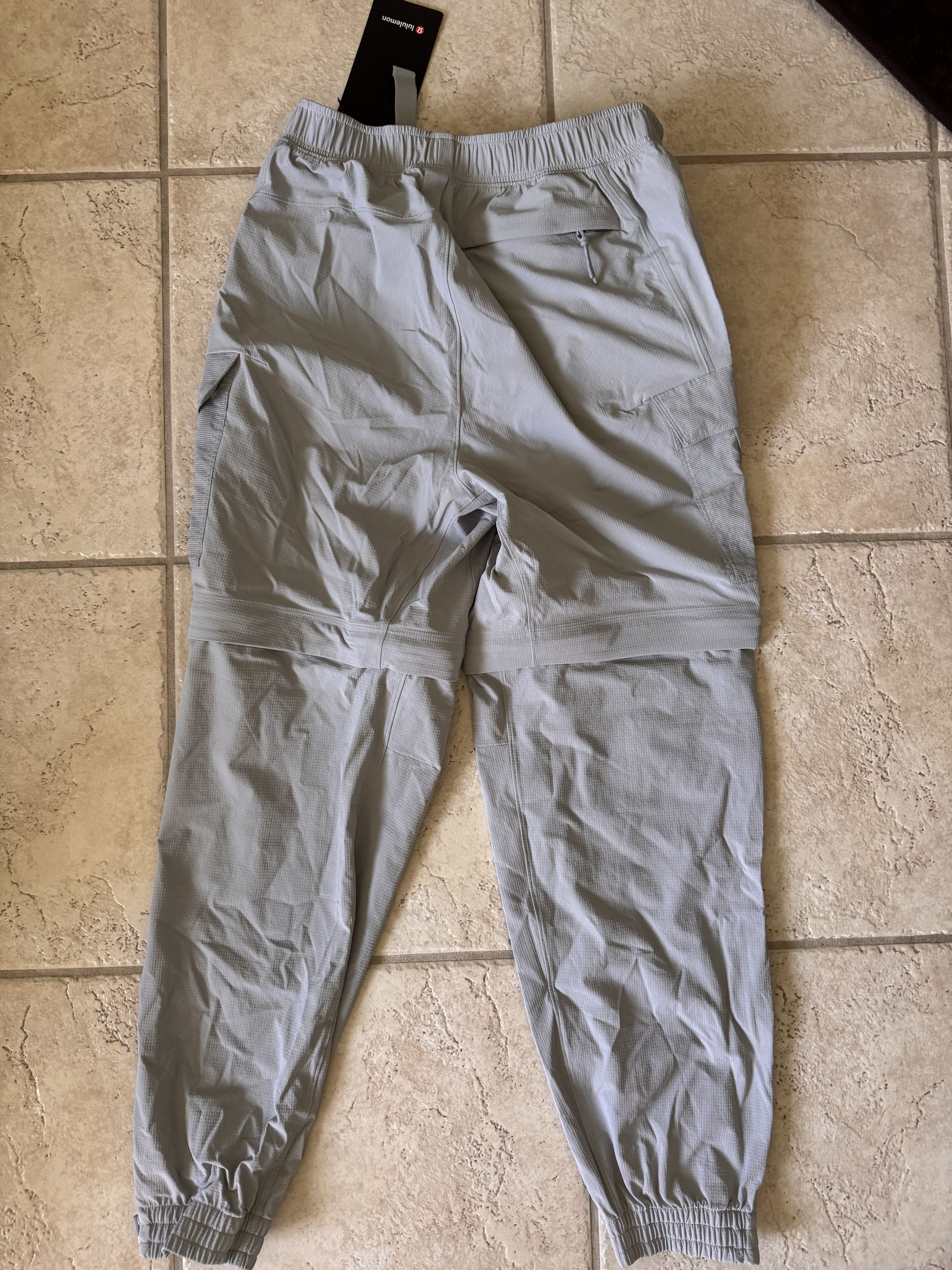 Lululemon Lululemon Convertible Hiking Pants - Gray Size US 32 / EU 48 - 1 Thumbnail