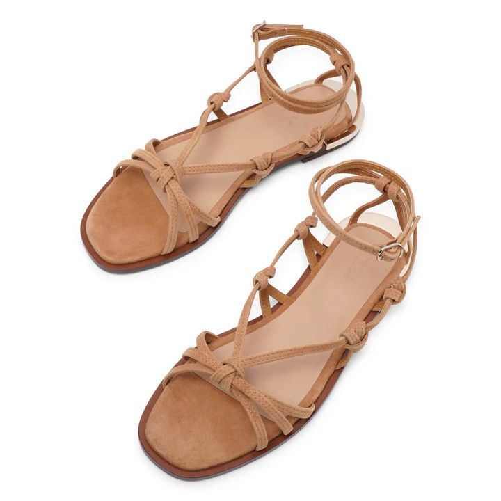 Chloe o1loc1c0425 Uma Sandal in Brick Brown Size US 7 / IT 37 - 4 Thumbnail