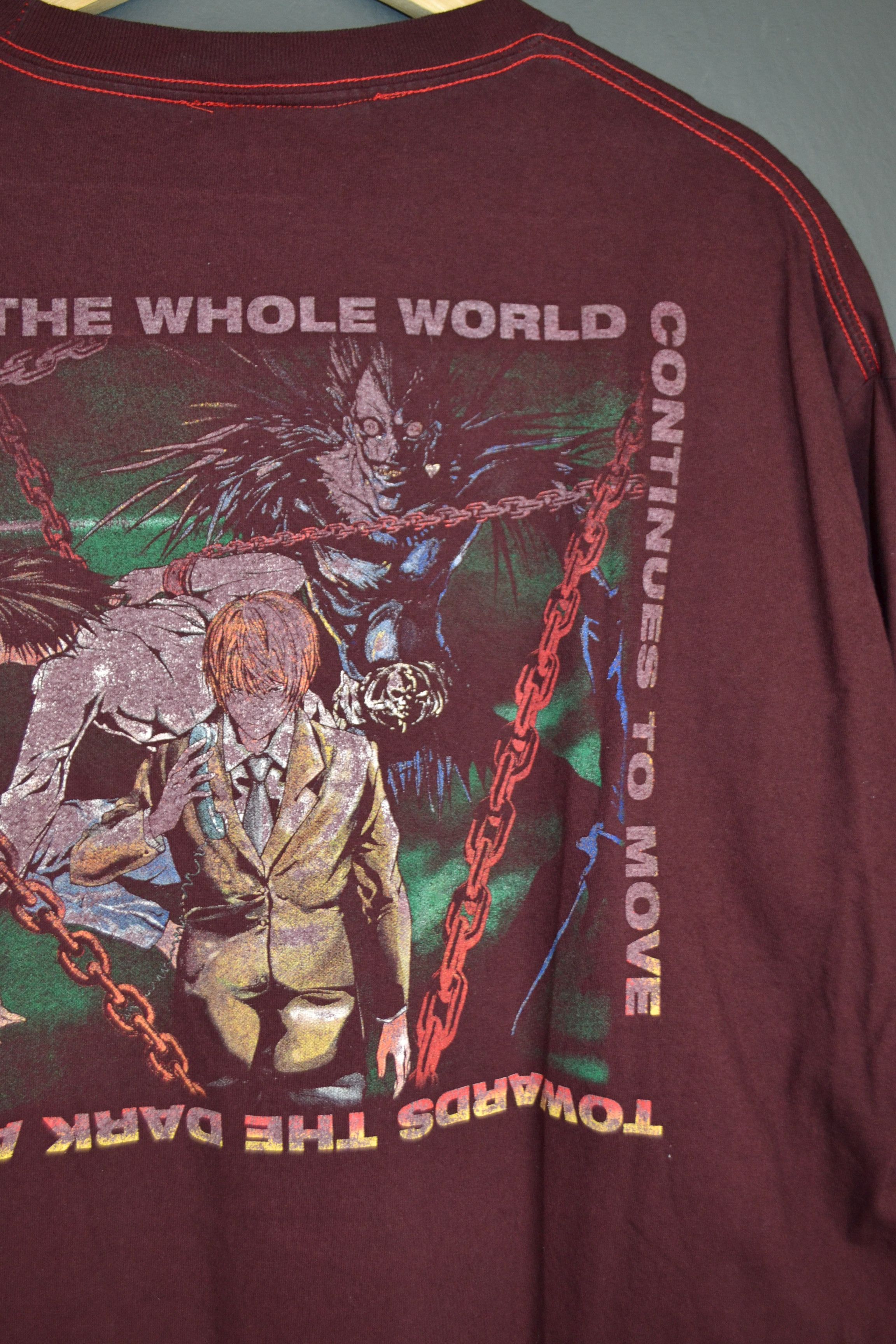 Vintage Bootleg Deathnote Deftones Misa "Kira is The Law" XXL Size US XXL / EU 58 / 5 - 9 Thumbnail