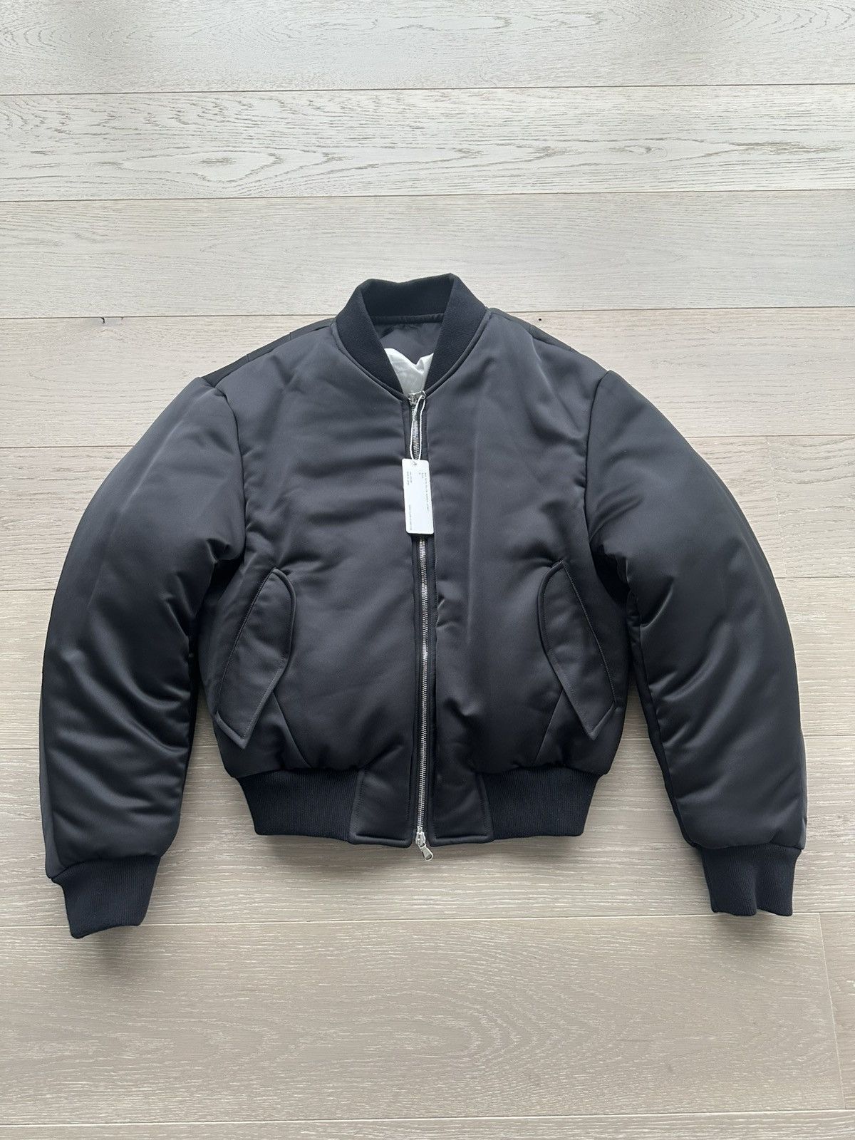 Vuja Dé Max Satin Pillow Bomber Jacket