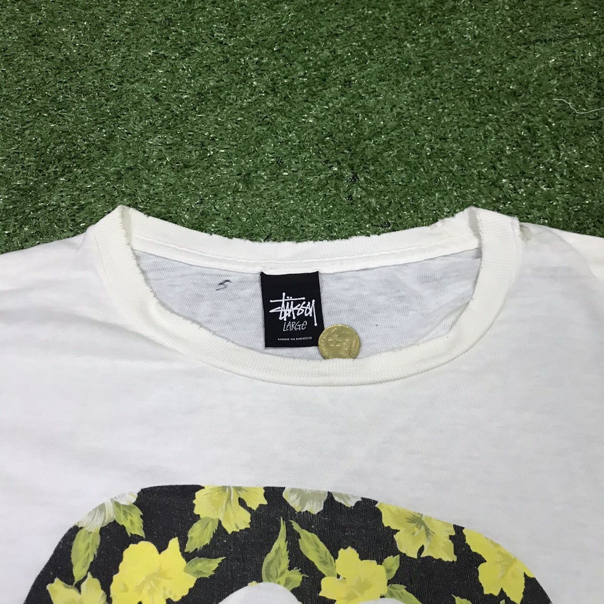 Stussy Vintage Stussy Distress ⚡️✨ Size US XL / EU 56 / 4 - 4 Thumbnail