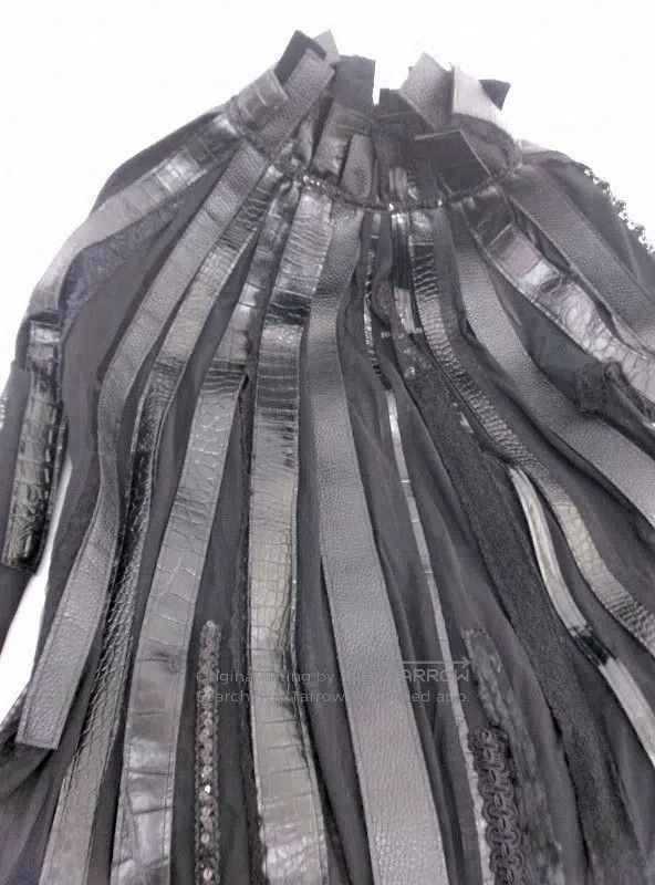 Comme des Garcons Comme des Garcons Black fringed design dress Size XS / US 0-2 / IT 36-38 - 3 Thumbnail