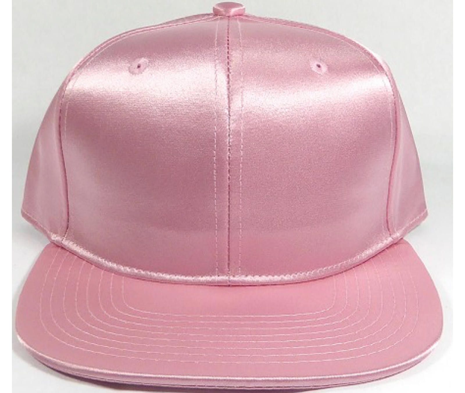 Other Faux Satin Silk Adult Flat Brim Snap Hat Size ONE SIZE - 9 Thumbnail