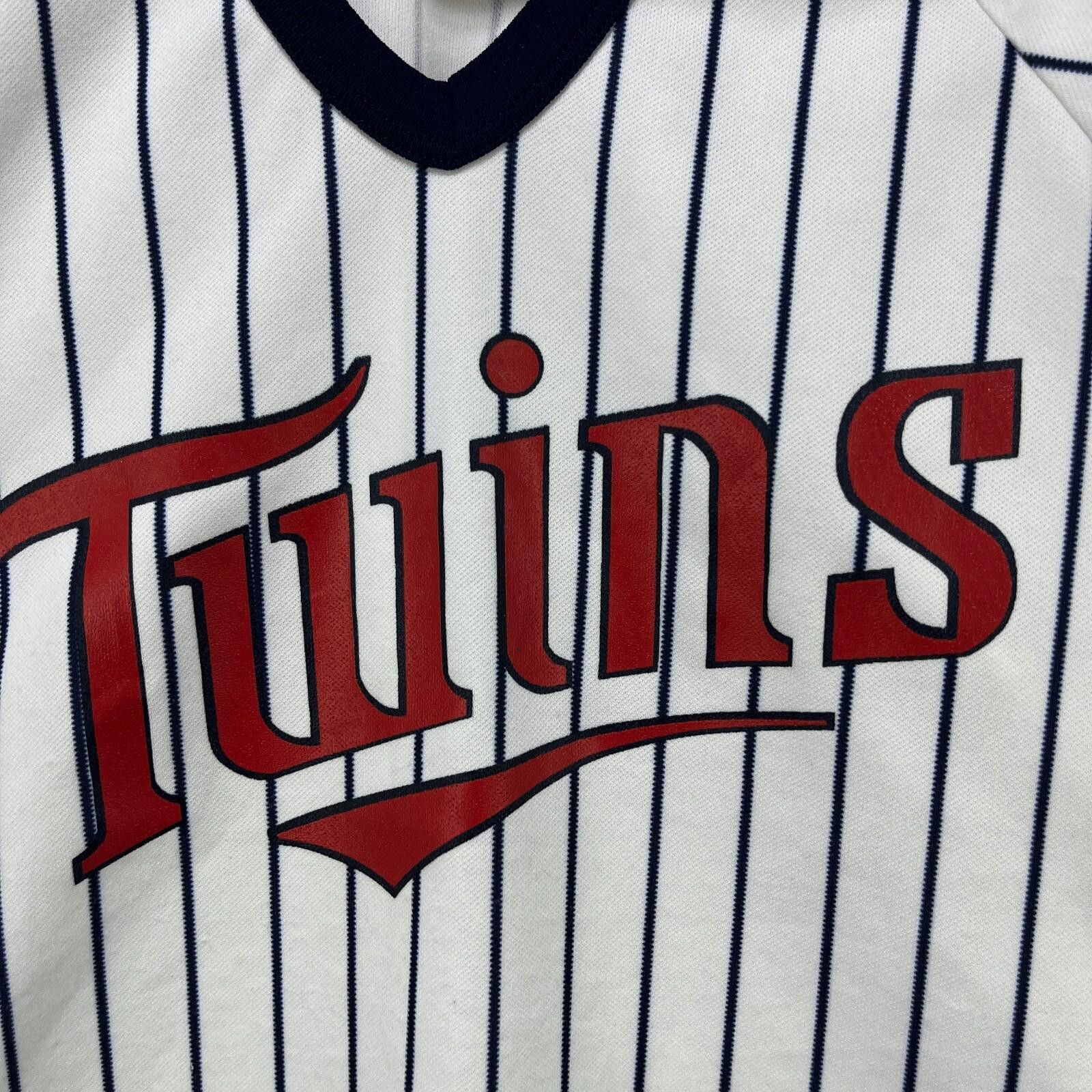 MLB Vintage 80s Minnesota Twins Baseball Jersey Medium Large Fit Size ONE SIZE - 3 Thumbnail