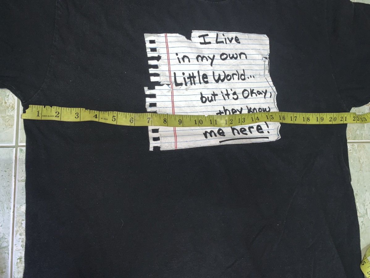 Vintage Vintage 90’s Wording t-shirt Size US M / EU 48-50 / 2 - 8 Thumbnail